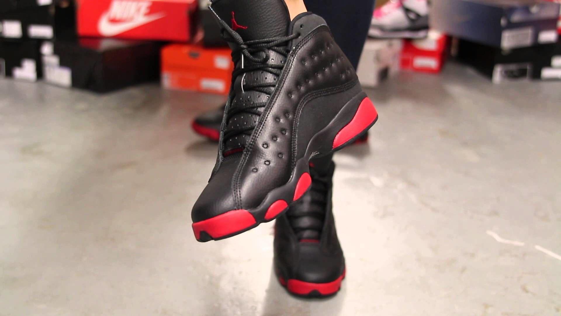 1920x1080 Jordan Black and Red Wallpaper