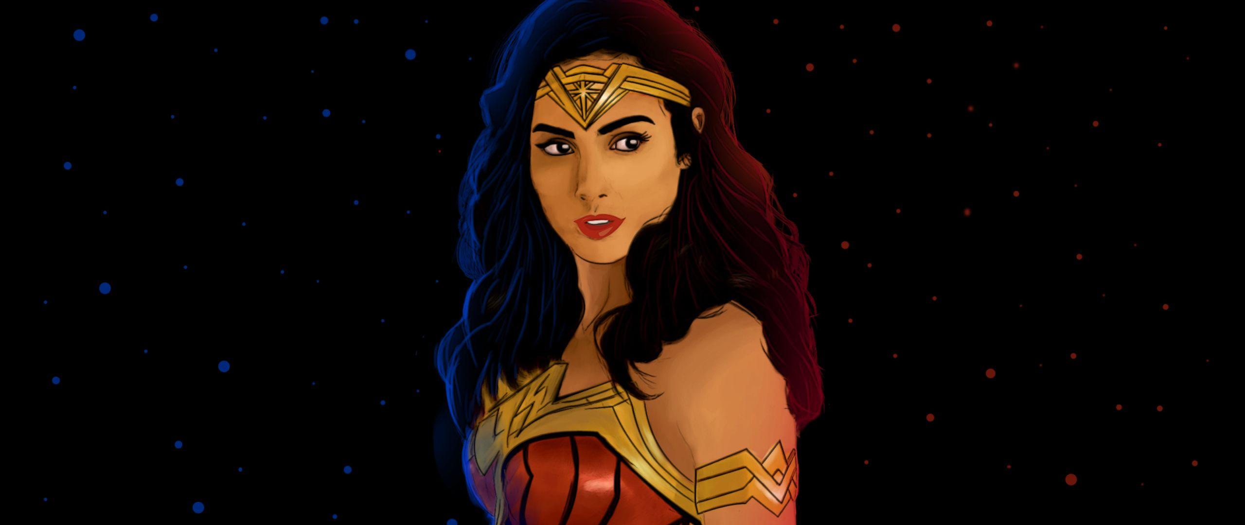 2560x1080 Wonder Woman 1984 Art 2560x1080 Resolution Wallpaper, HD