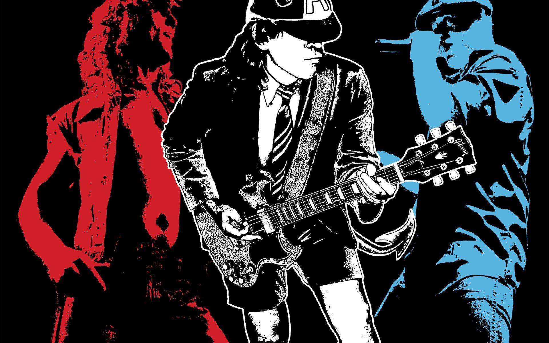 Angus Young Wallpapers - Top Free Angus Young Backgrounds - WallpaperAccess