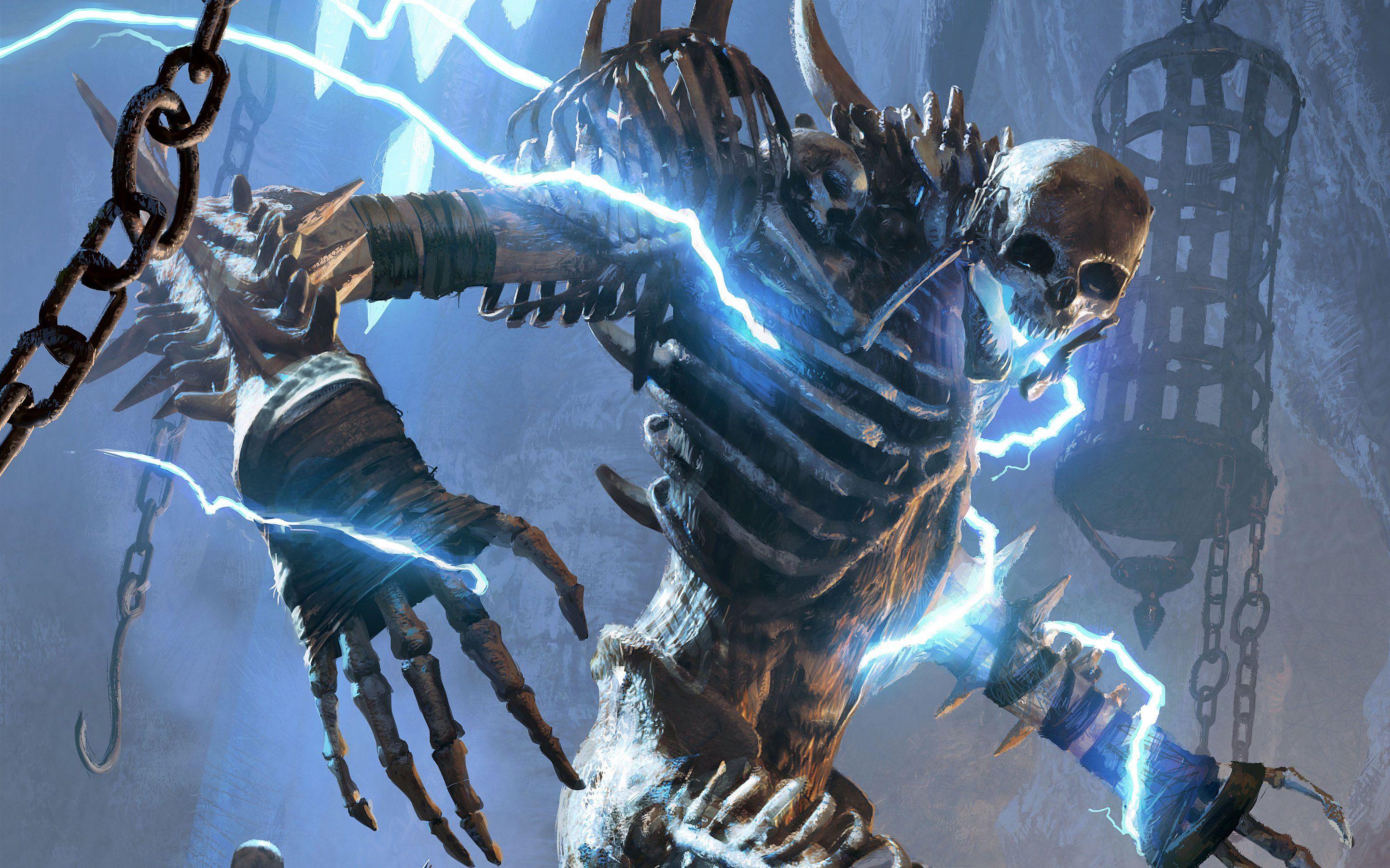 2880x1800 Bone Colossus Elder Scrolls Legends 4K Wallpaper • GamePhD
