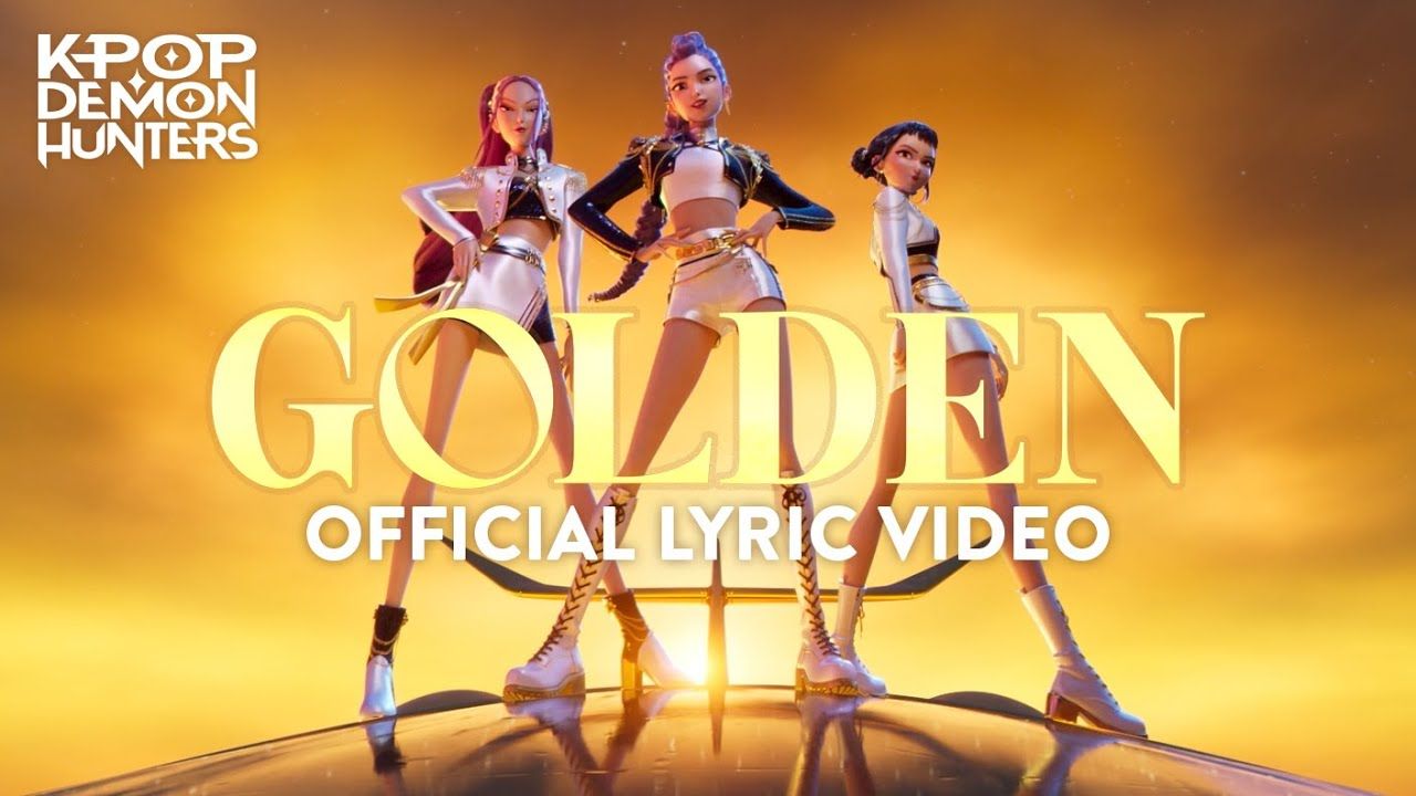 1280x720 “Golden” Official Lyric Video. KPop Demon Hunters