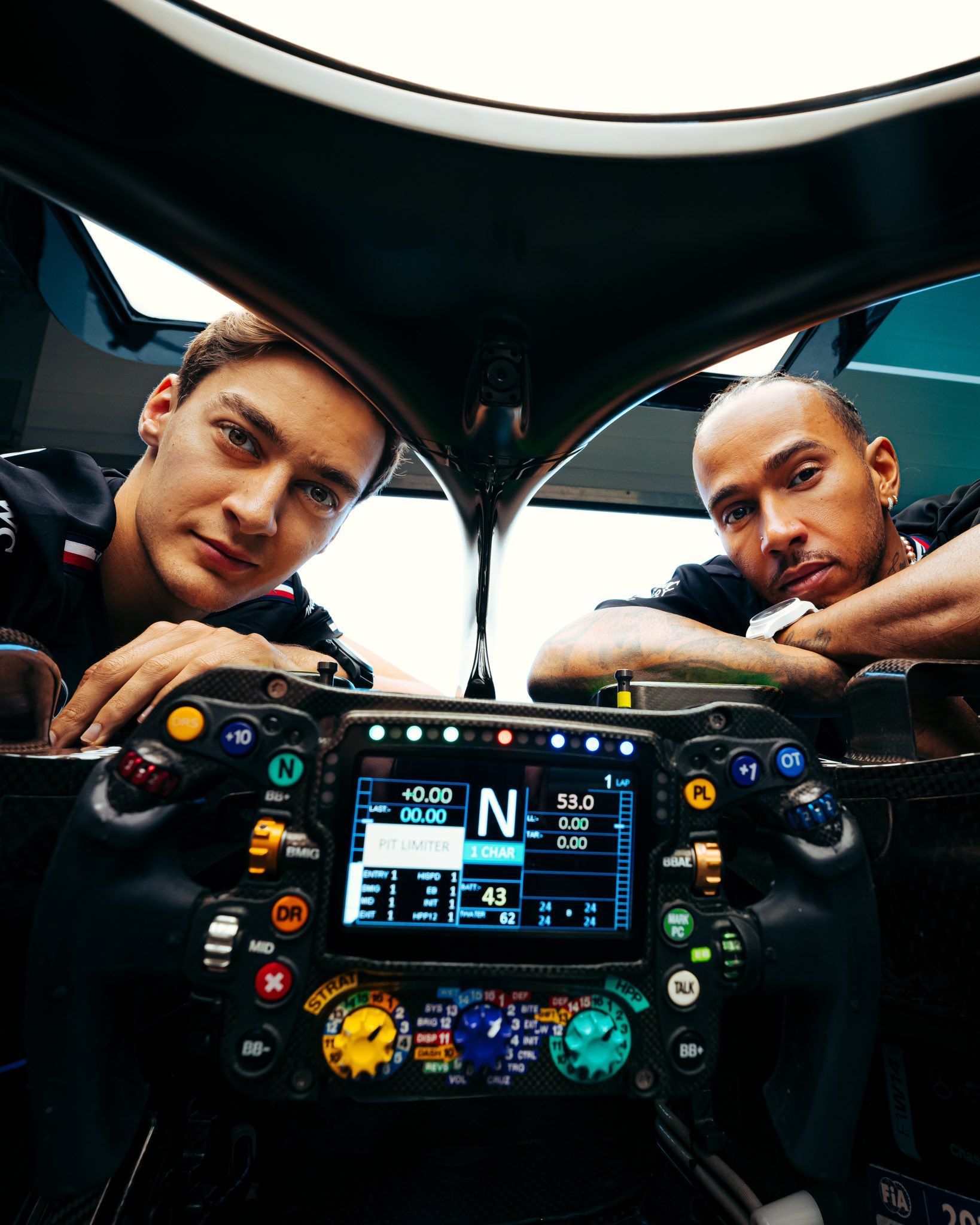 1638x2048 Mercedes AMG PETRONAS F1 Team On X: Cockpit View Goals