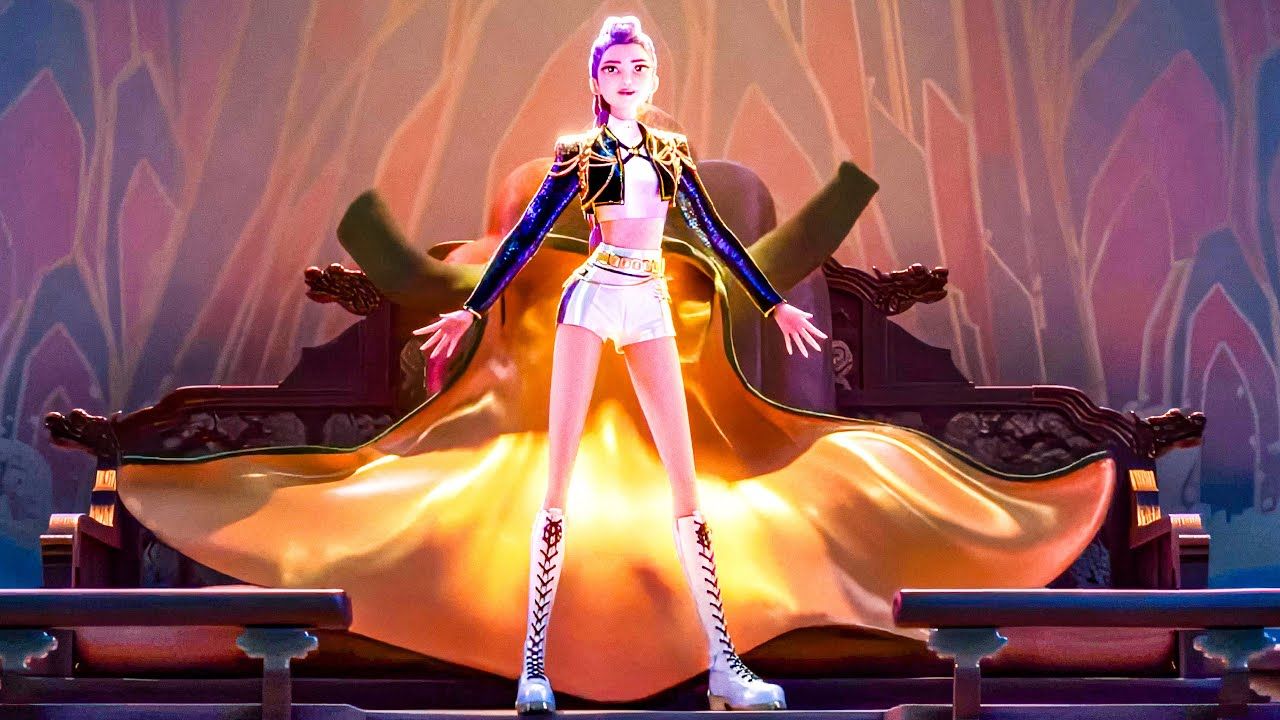 1280x720 Huntrix's “Golden” Song Pop Demon Hunters Clip (2025)