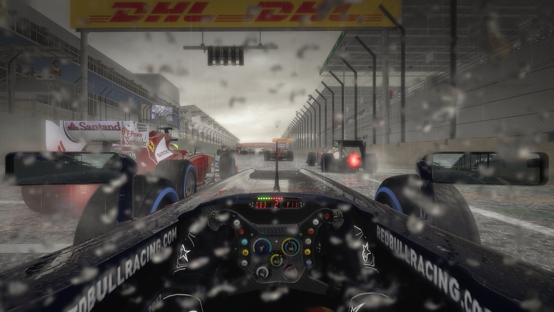 1920x1080 Download F1 2012 Rainy Race HD Wallpaper for Free
