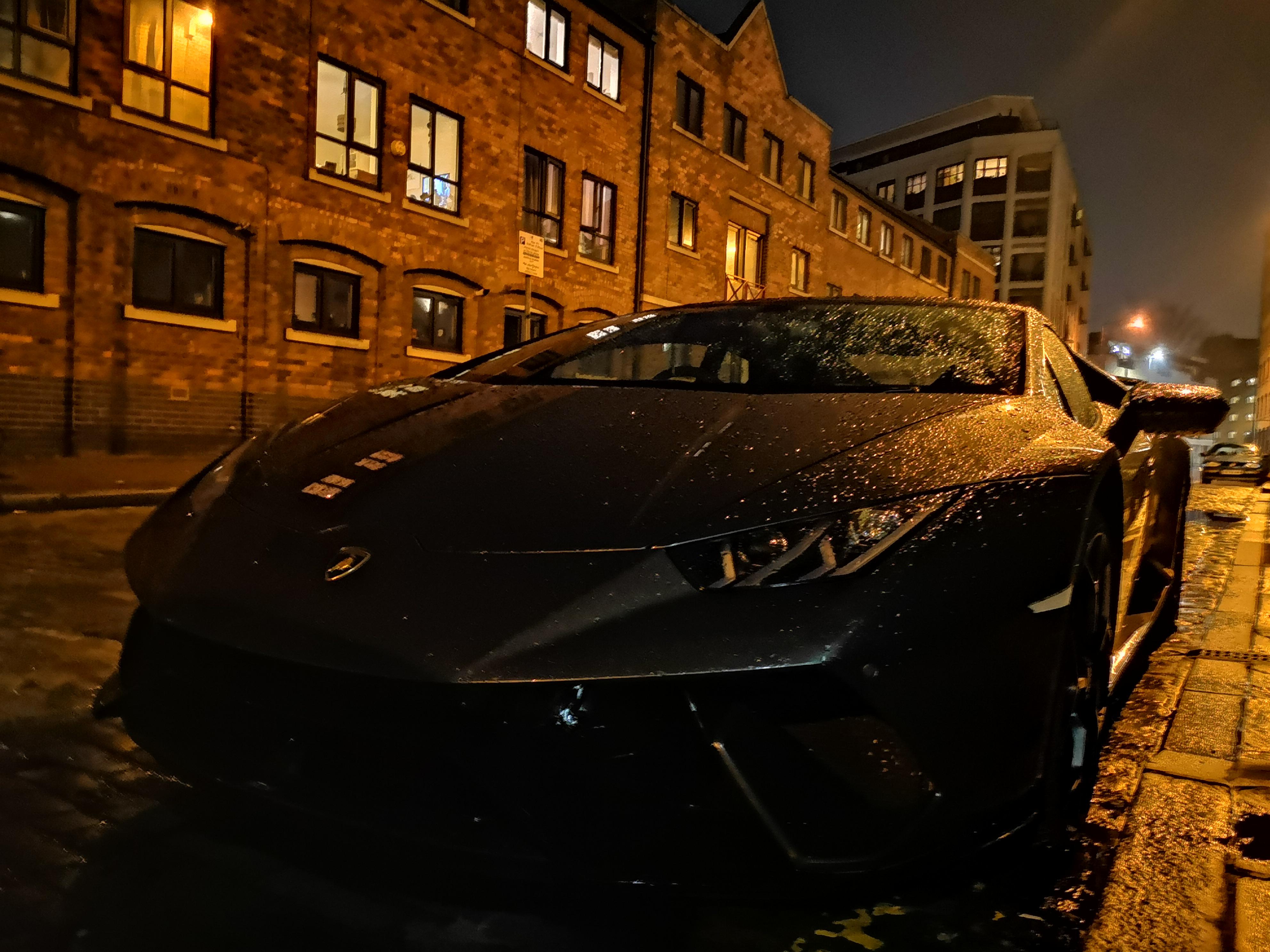 3968x2976 Lamborghini at night, testing out 'night mode' on my Huawei p20