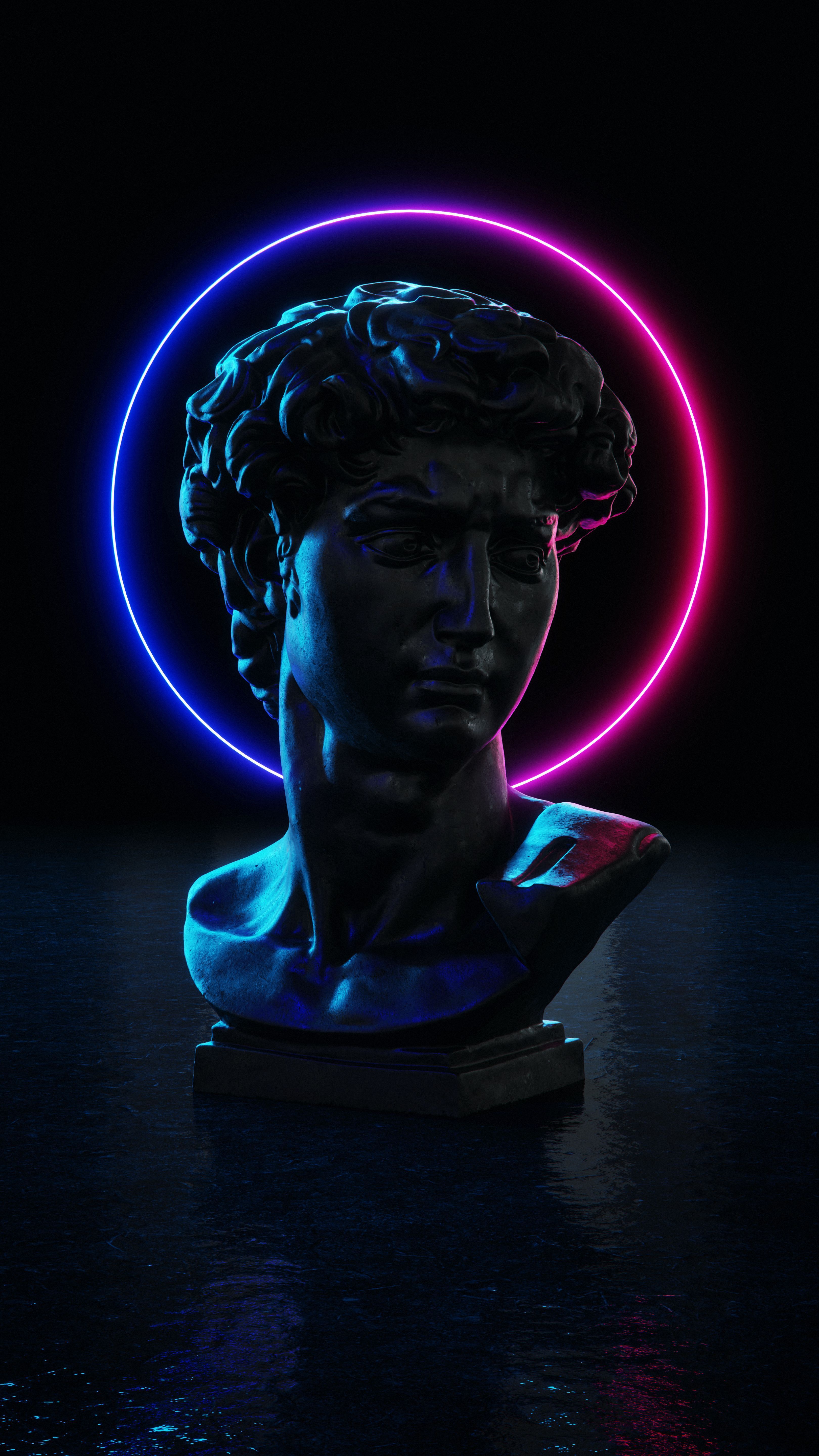 3240x5760 Wallpaper Sculpture, Statue, Art, Ancient Greek Sculpture, Visual Arts, Background Free Image