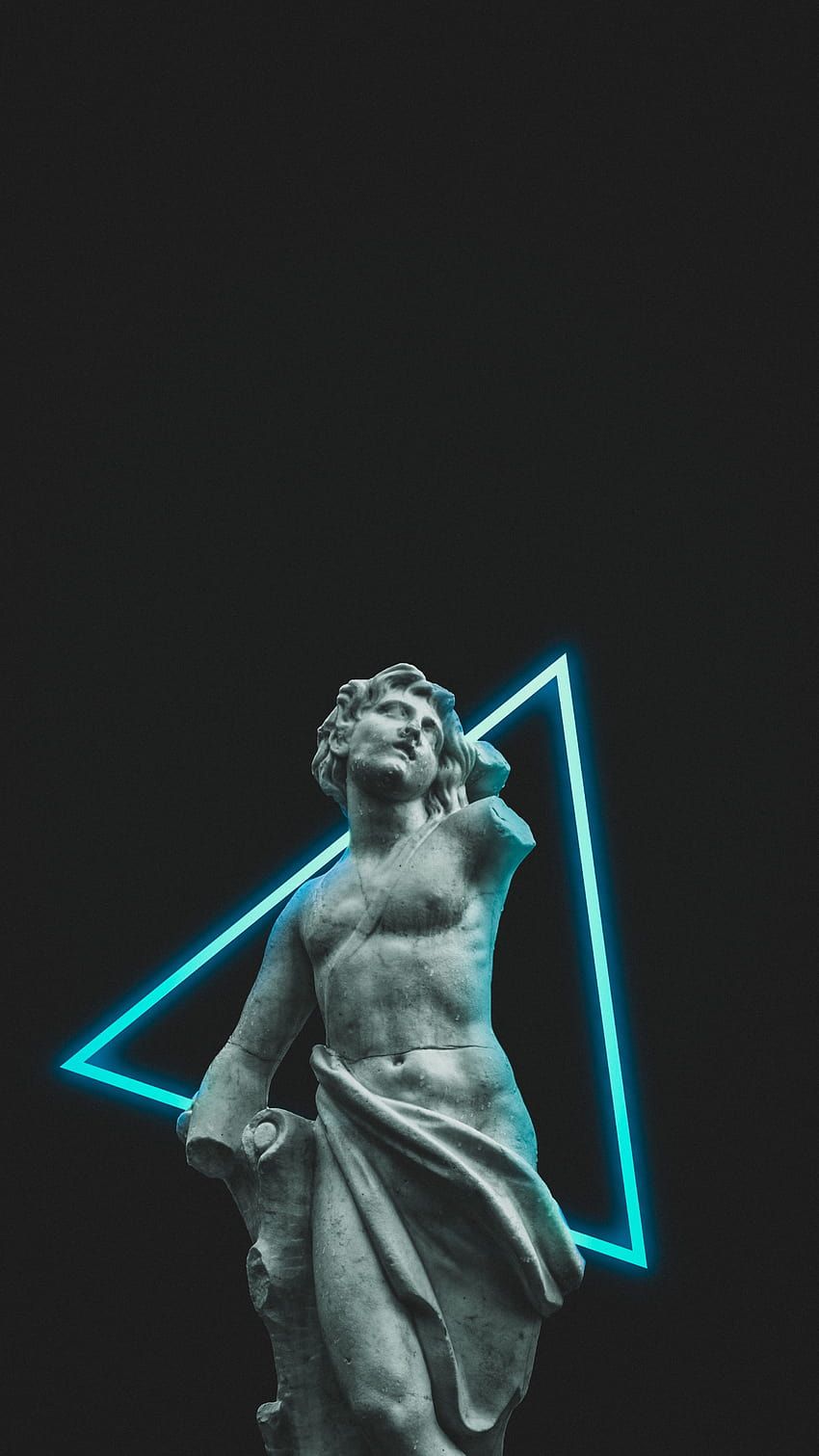 850x1511 Greek Statue Mythology, roman statue HD phone wallpaper