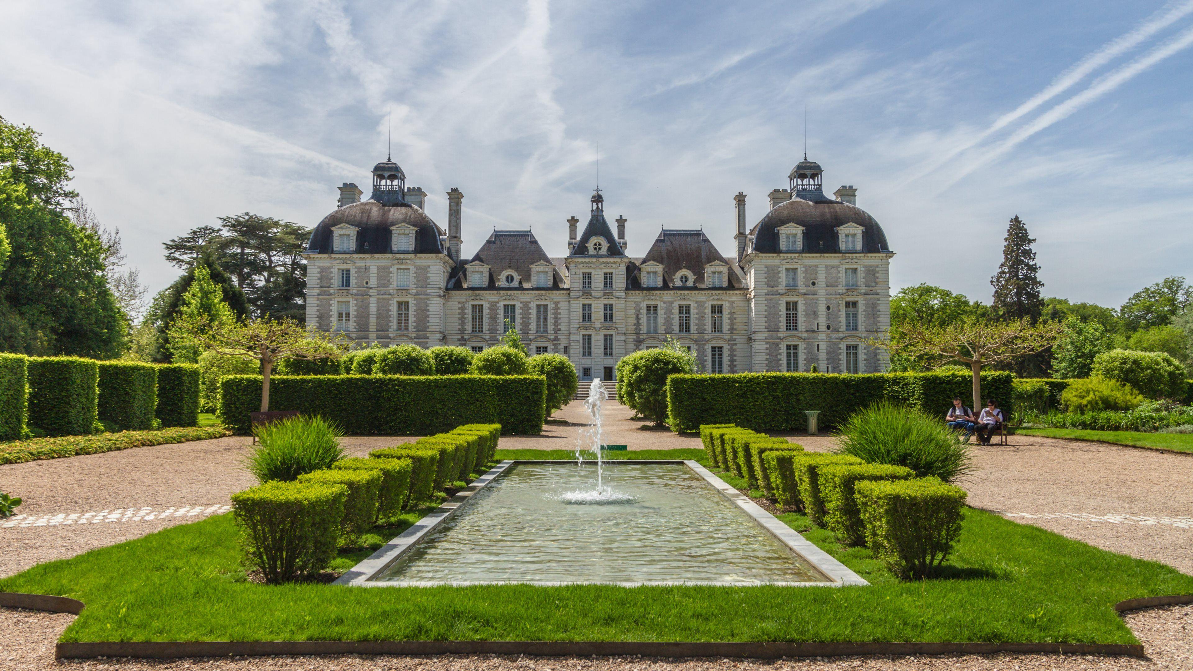 3840x2160 Château De La Rivière Bourdet HD Wallpaper
