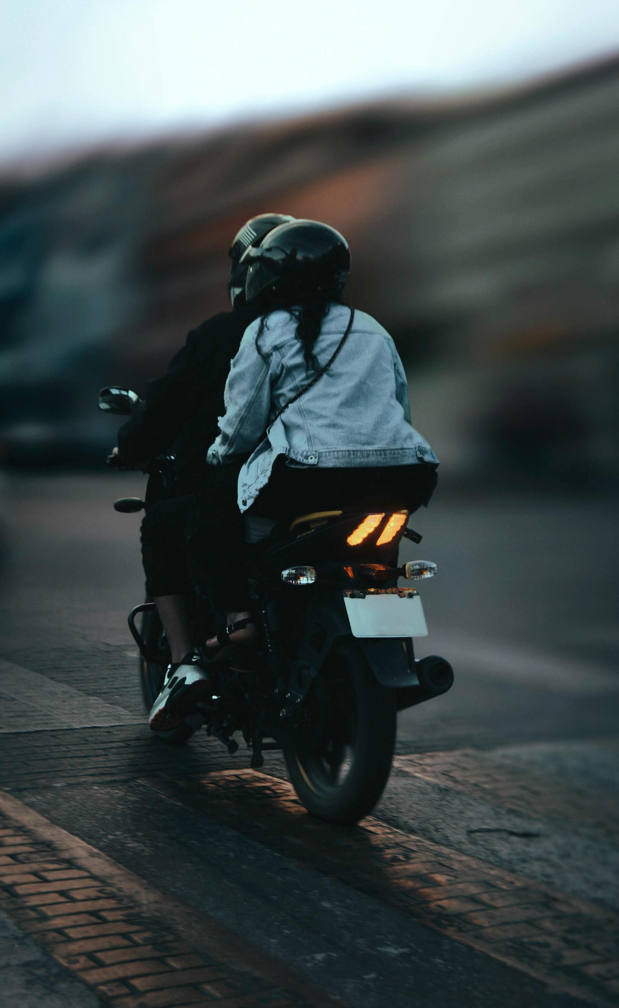 2120x3452 Riding a Motorcycle · Free