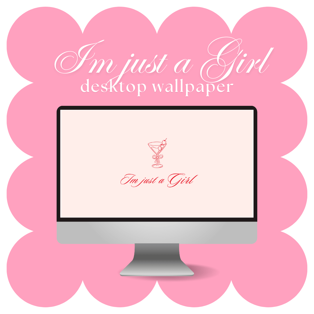 1080x1080 Im just a Girl Wallpaper