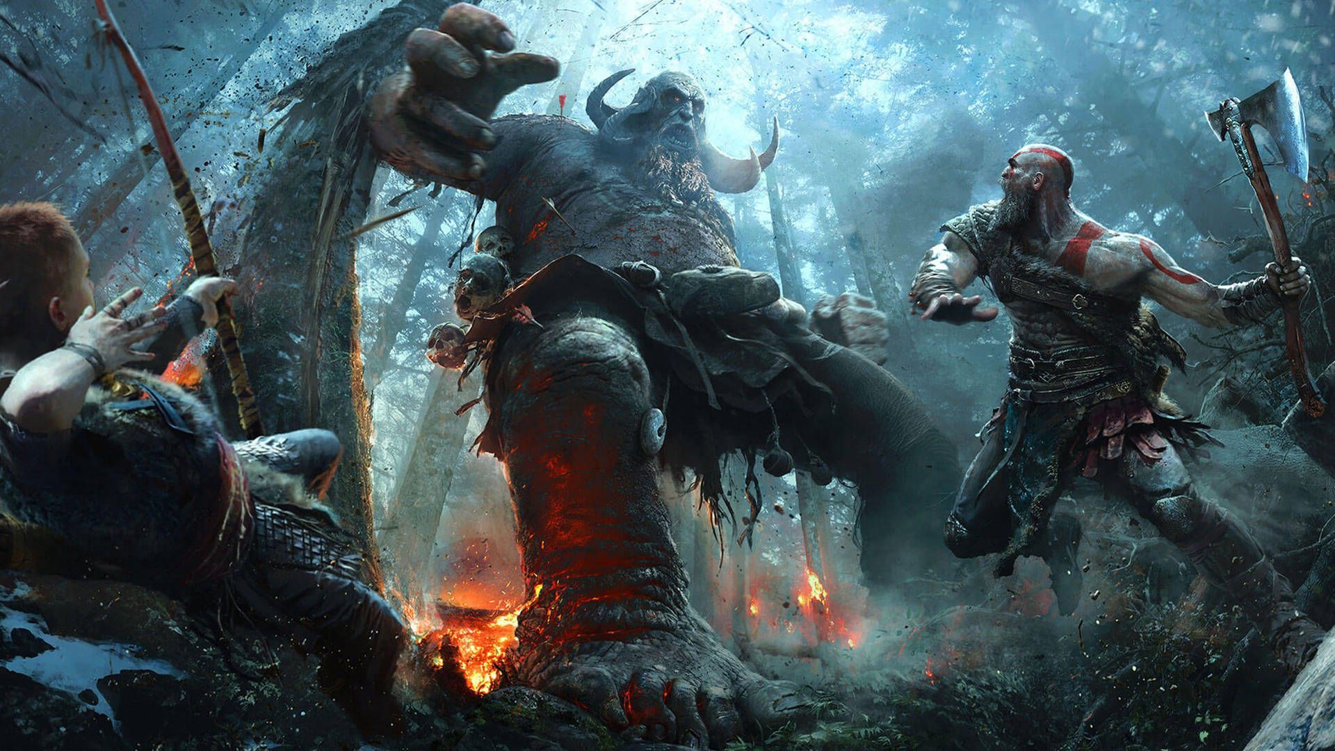 1920x1080 God Of War Wallpaper