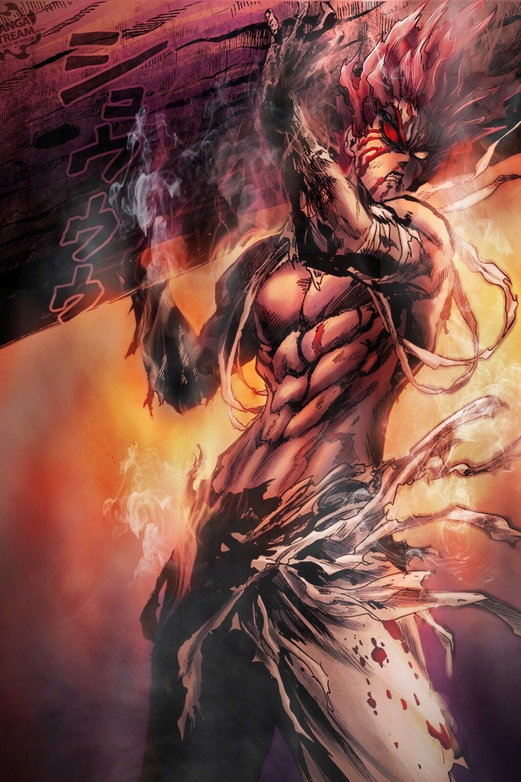 1066x1600 One Punch Man Garou Hero Hunter Poster 24X36 inches