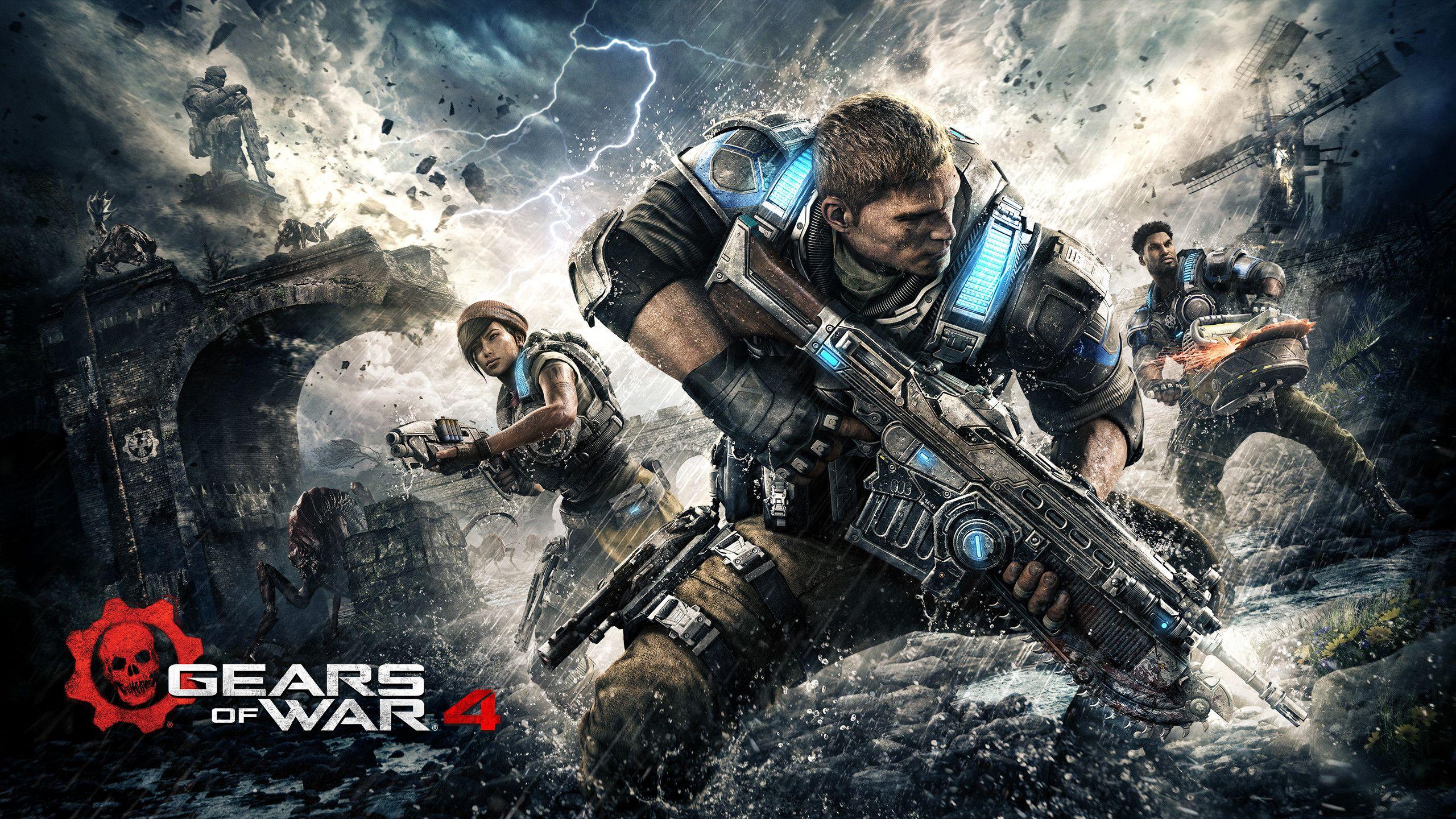 2560x1440 Gears of War HD Wallpaper
