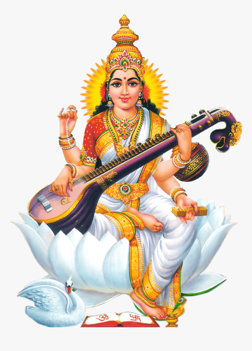 860x1199 Saraswati Mata HD Wallpaper Download Resolution Saraswathi Devi, HD Png Download, Transparent Png Image