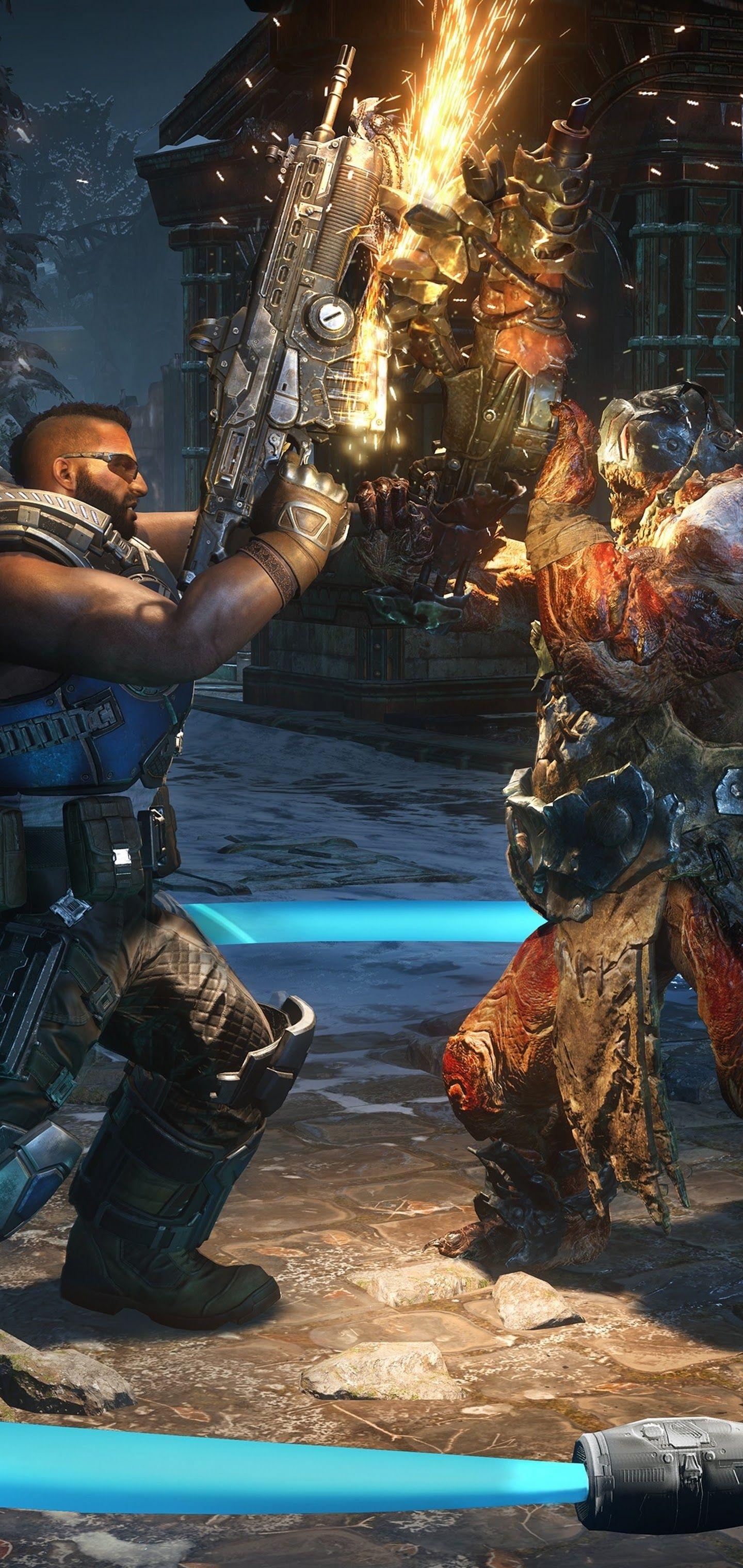 1440x3040 Gears 5 4K Wallpaper