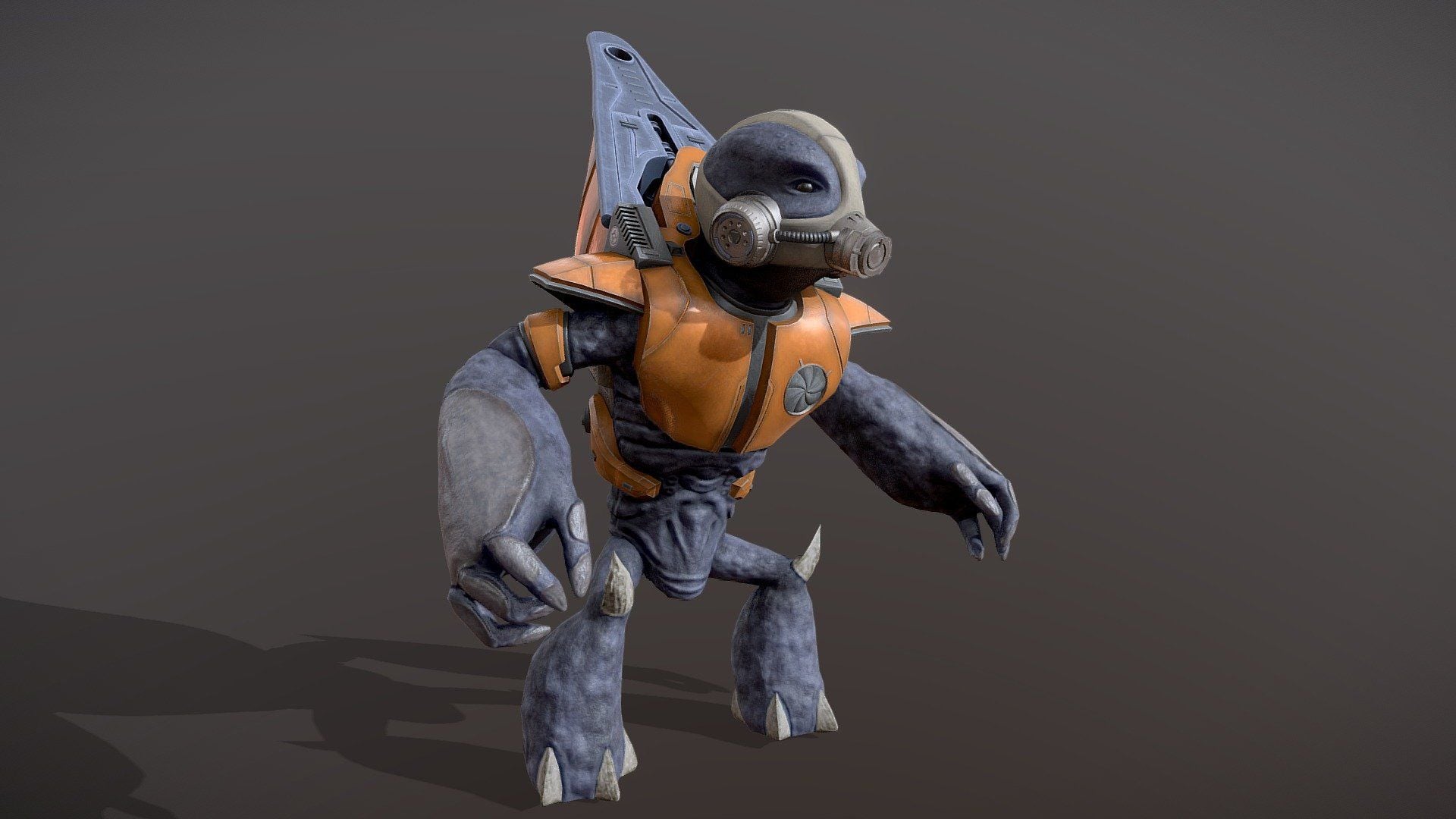 1920x1080 Halo Grunt model by Vila [1a692ce]