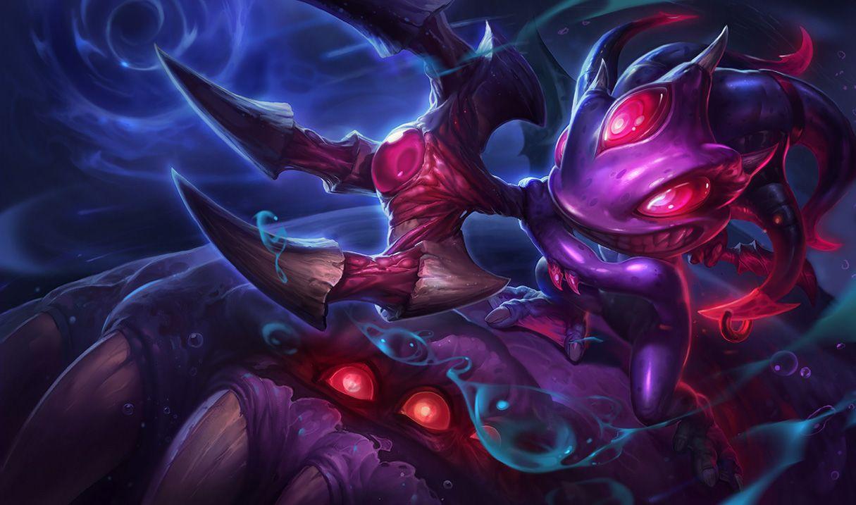 1215x717 Void Fizz Splash Art of Legends Wallpaper