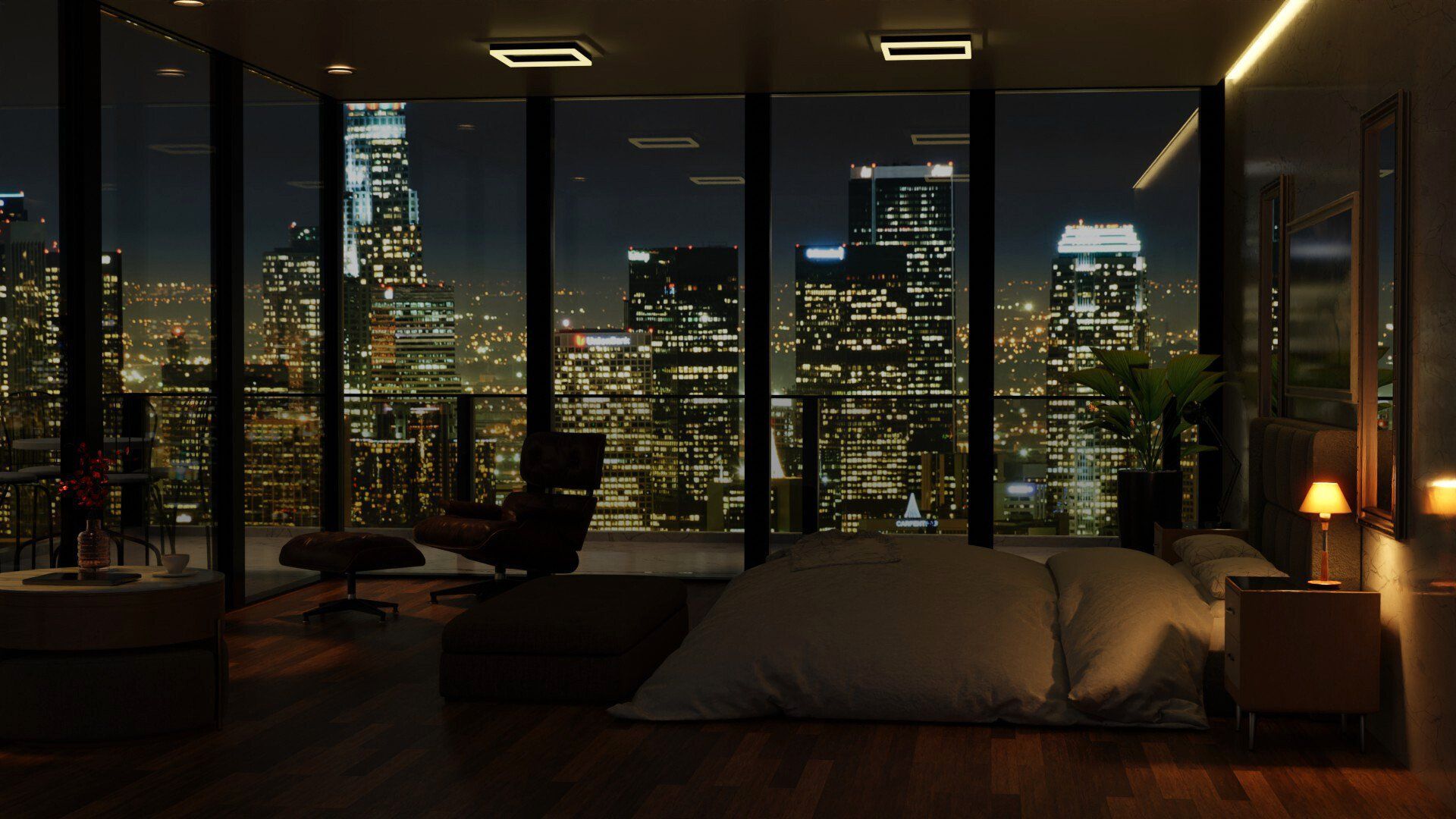 1920x1080 Apartment View Wallpaper
