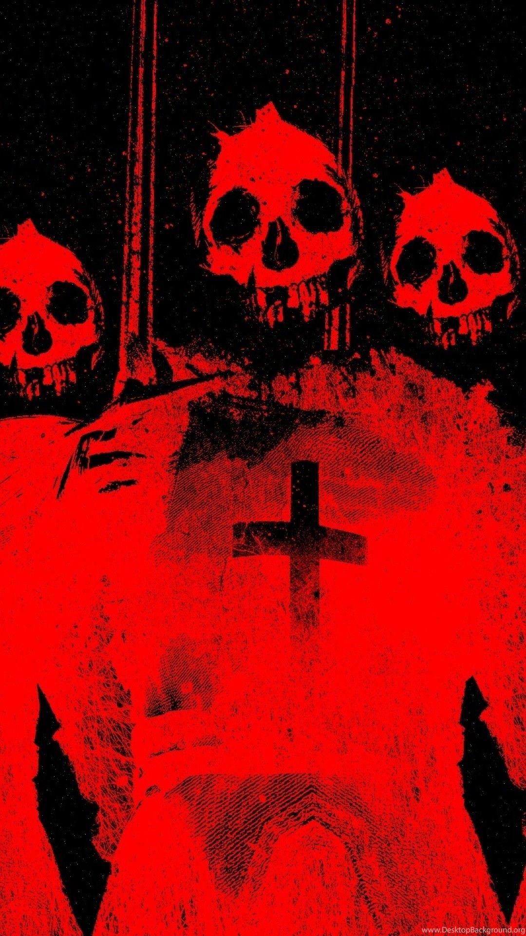 1080x1920 HD Satanic Wallpaper