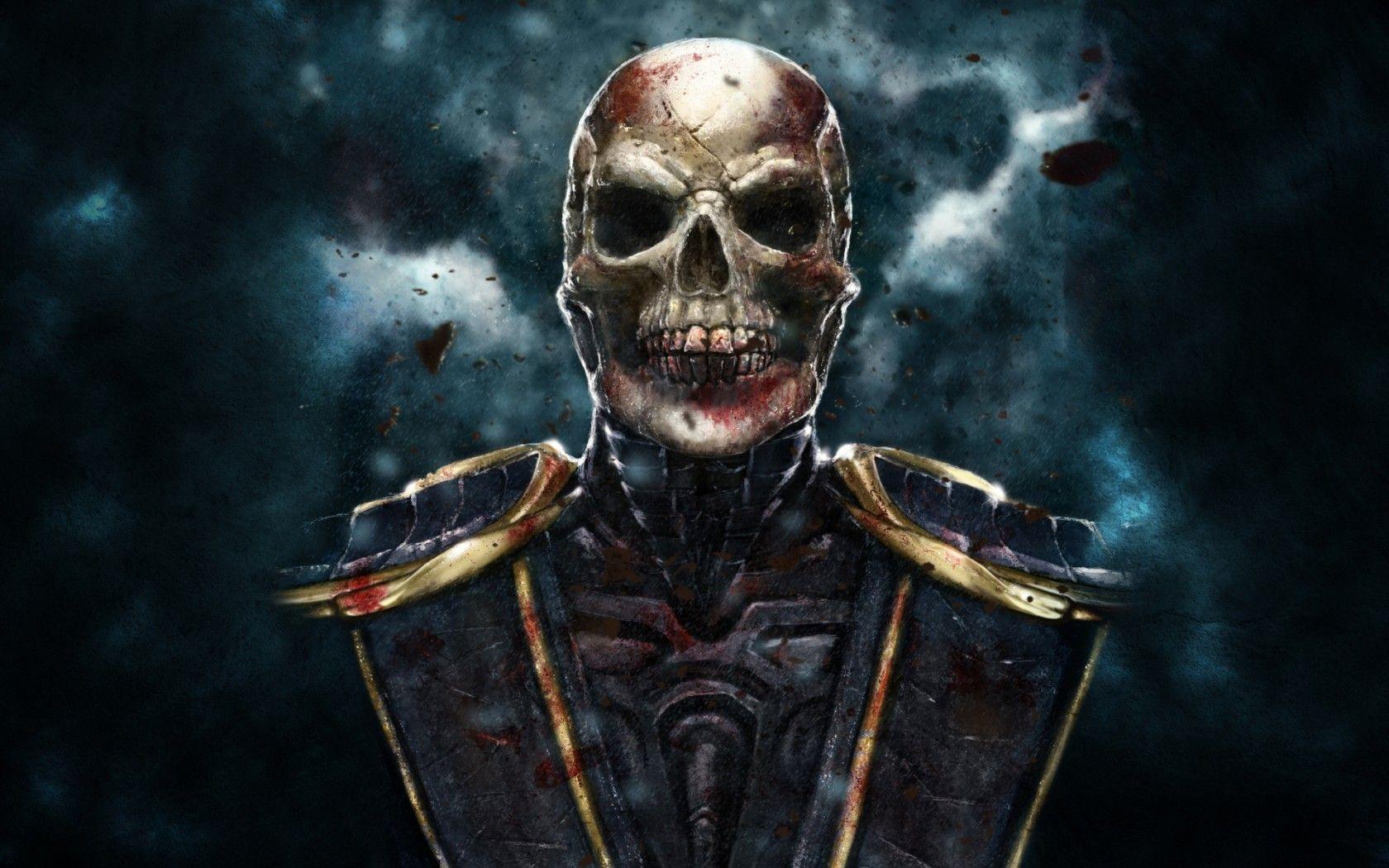 1680x1050 Scorpion Mortal Kombat games, fan site!