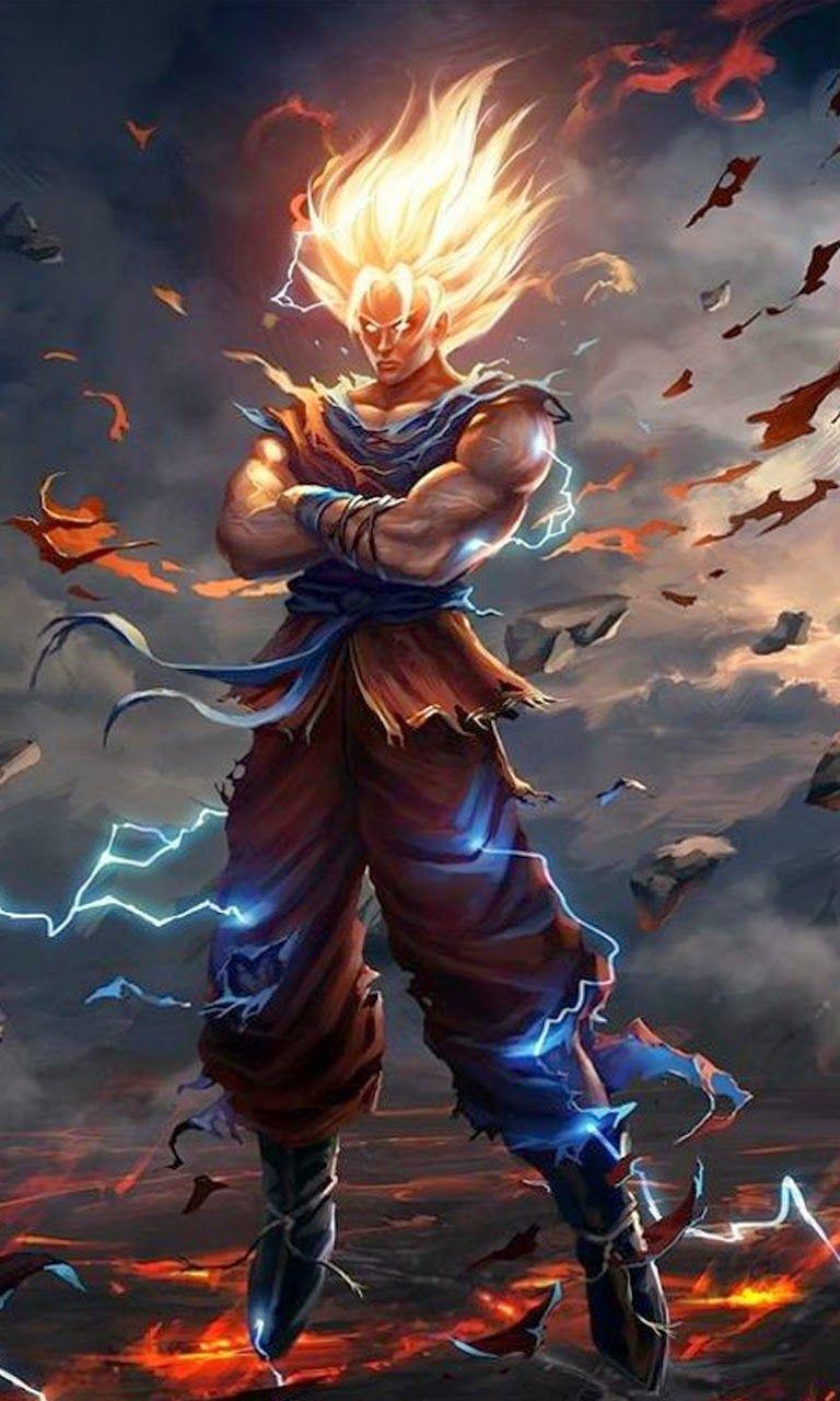 768x1280 Blackberry Ball Z Wallpaper Goku