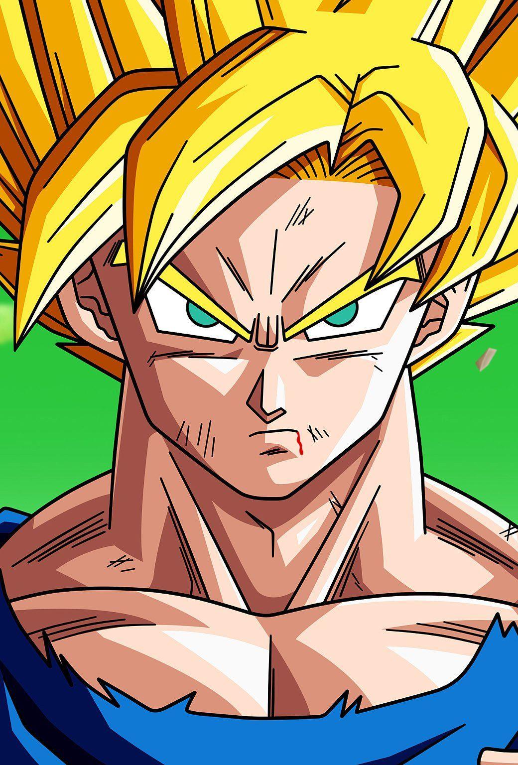 1040x1536 Goku iPhone Wallpaper