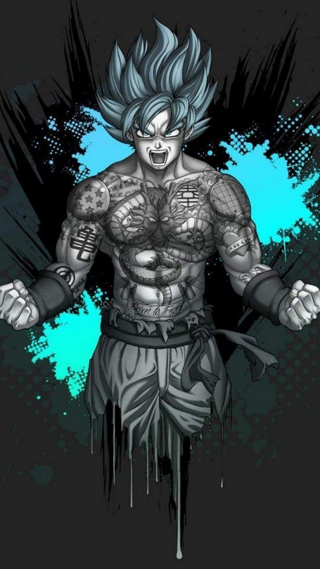 1080x1920 Goku Ssj5 Wallpaper