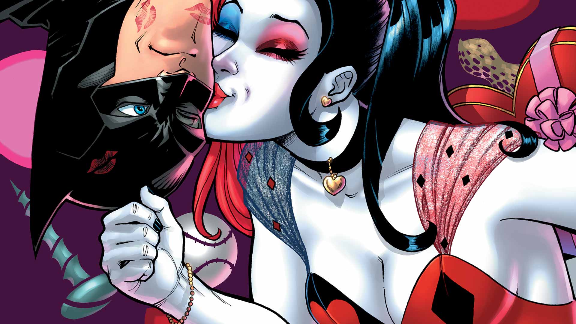 1920x1080 Batman and Harley Quinn wallpaper 2018 in Batman