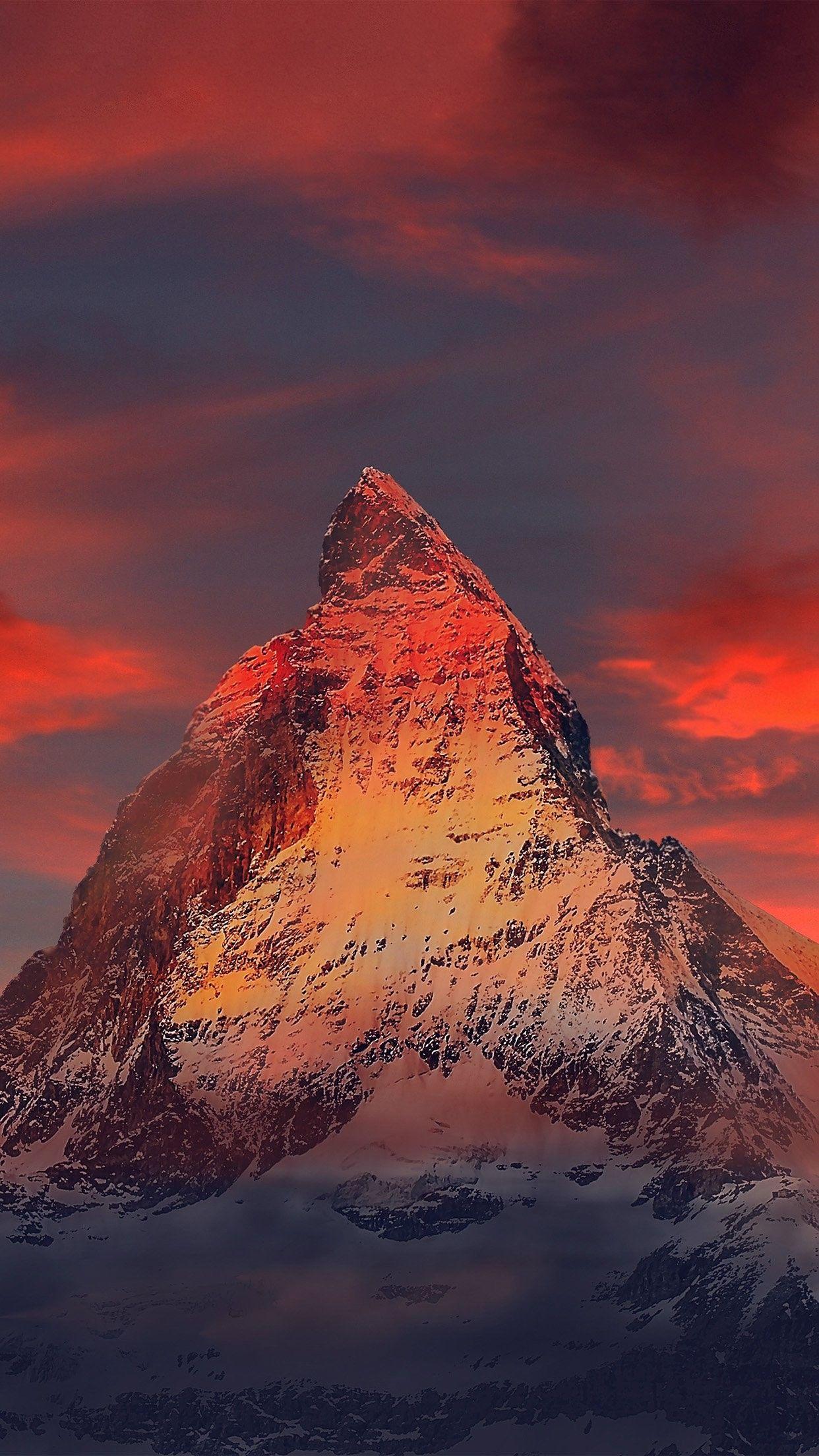 1242x2208 Red Nature Wallpaper