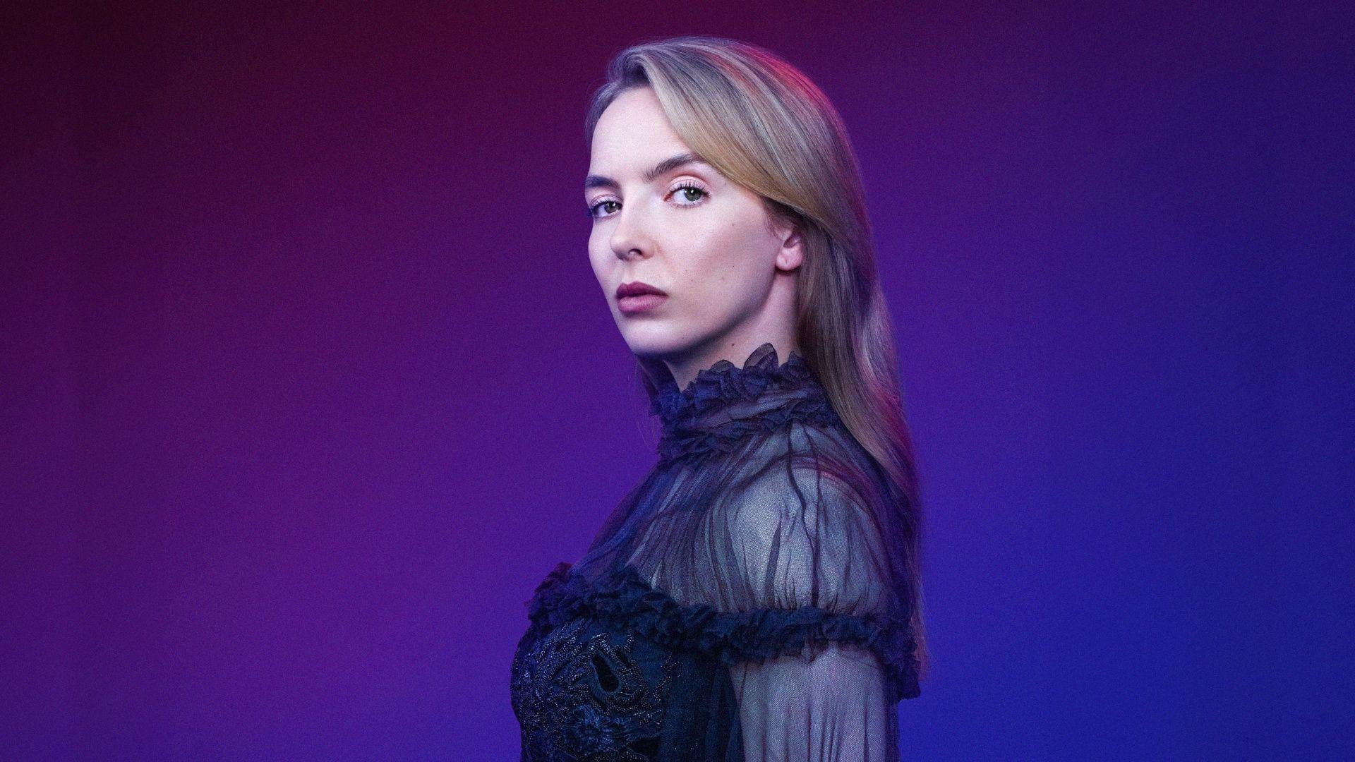 1920x1080 Download Jodie Comer, Killing Eve, actress, 2019 wallpaper