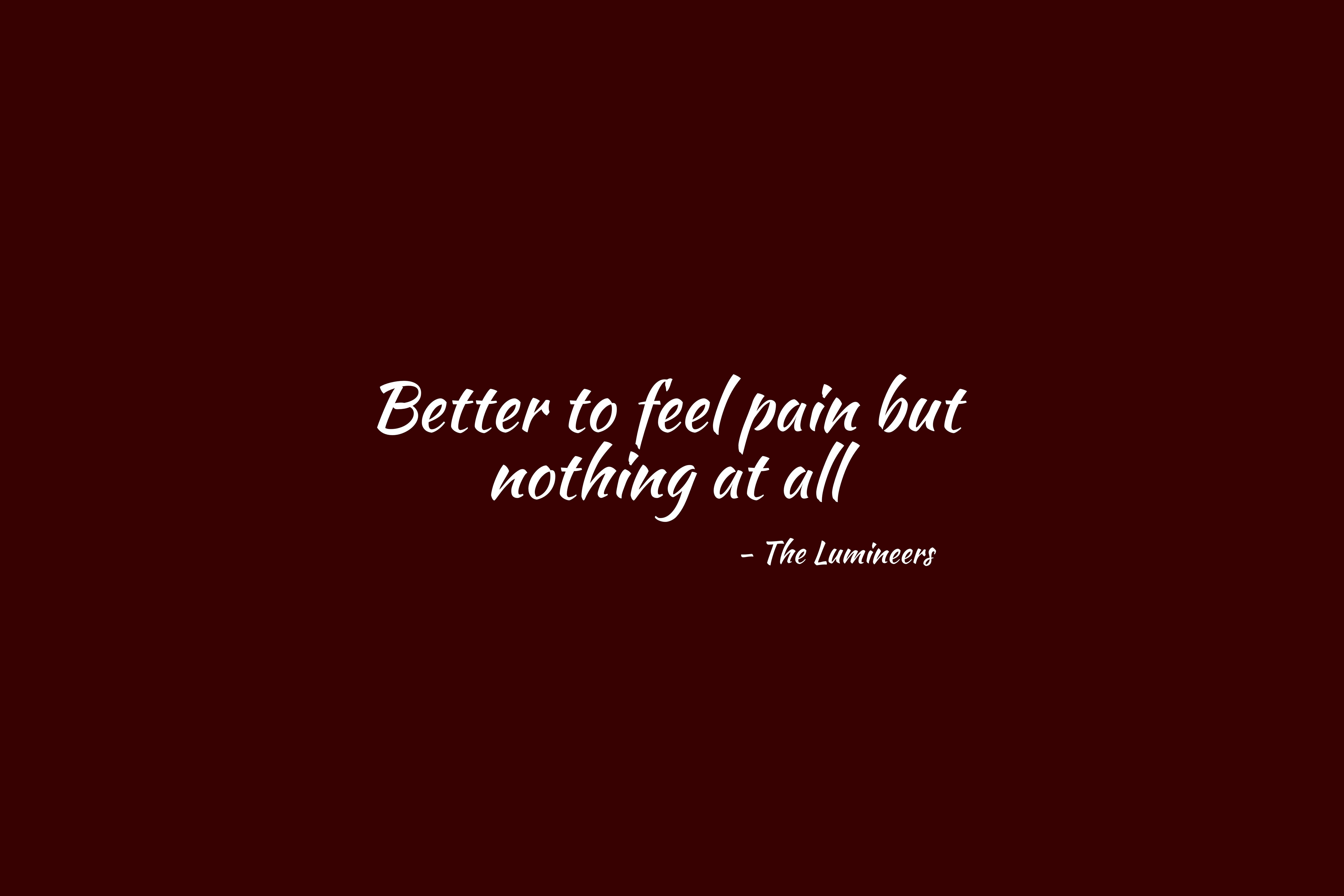 8192x5461 Free of inspiration, lumineers, pain
