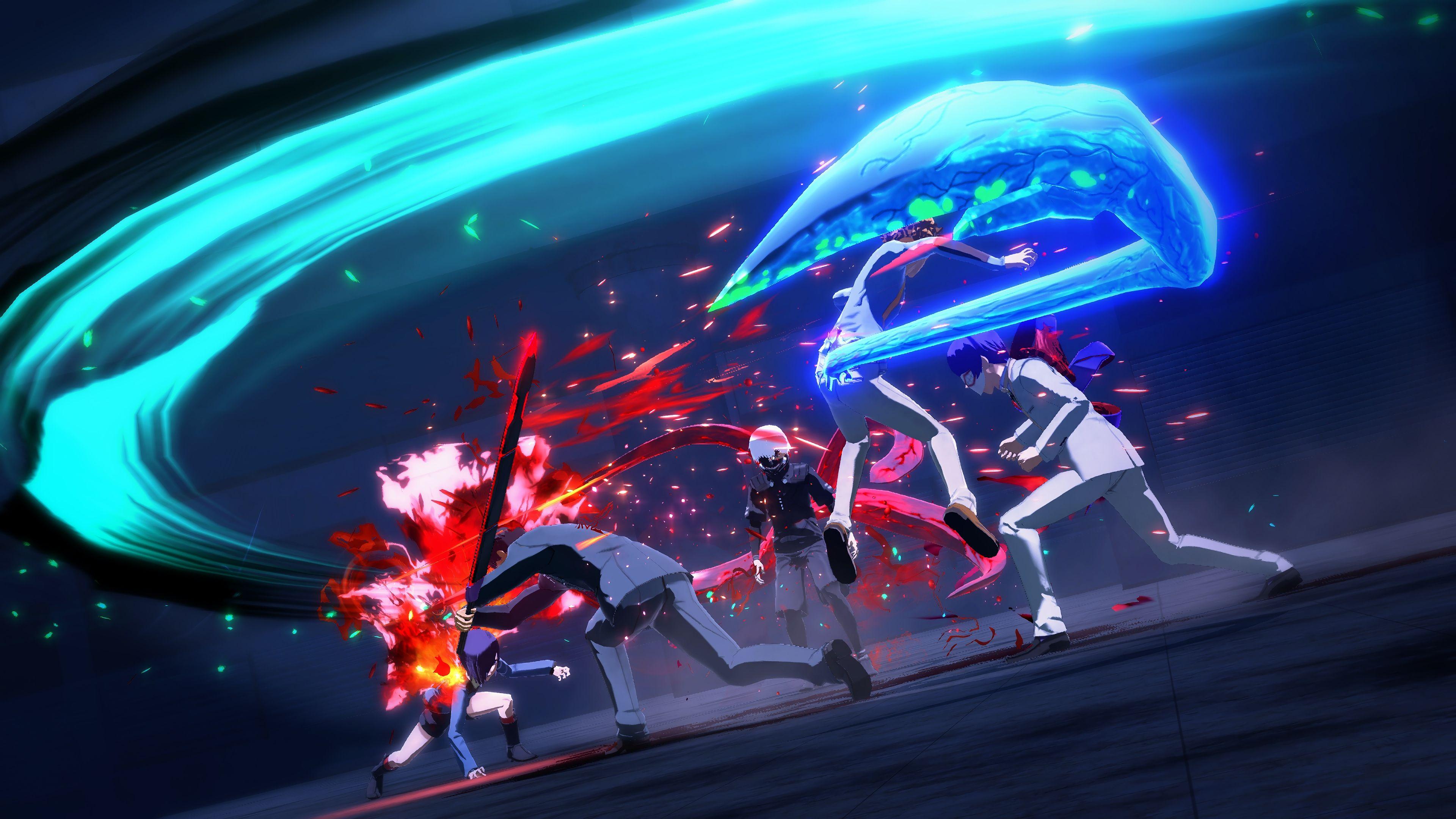 3840x2160 Ken Kaneki / Touka Kirishima / Shuu Tsukiyama / Koutarou Amon 4k