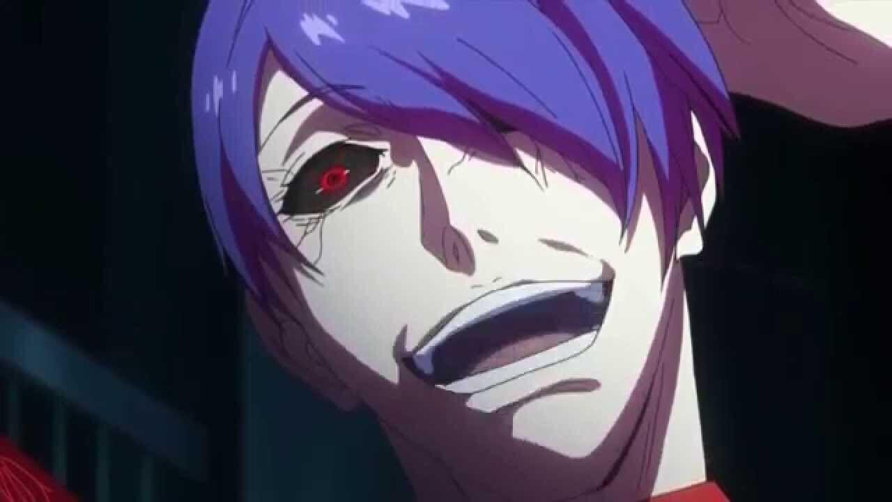1280x720 Psychotic anime character of the night: Shuu Tsukiyama. Tokyo