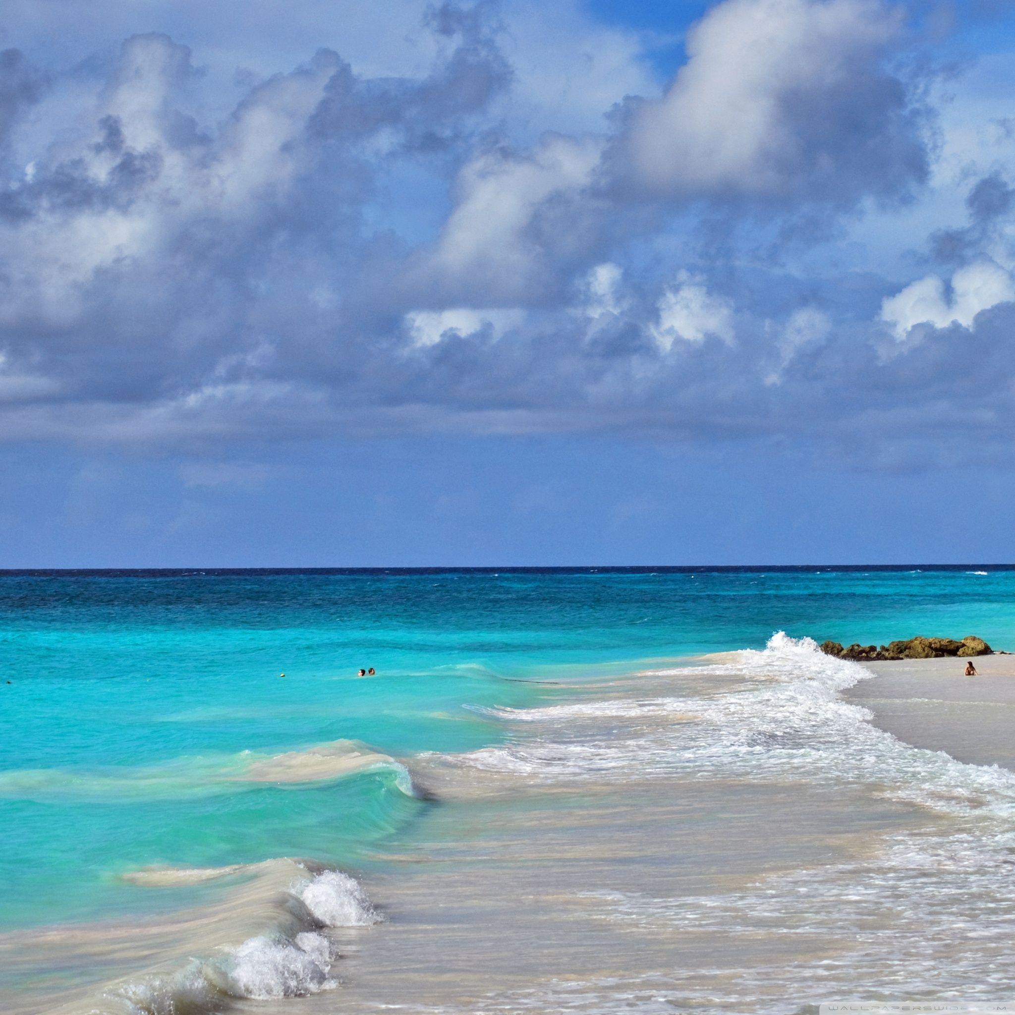 2048x2048 Barbados Beach Ultra HD Desktop Background Wallpaper for 4K UHD TV