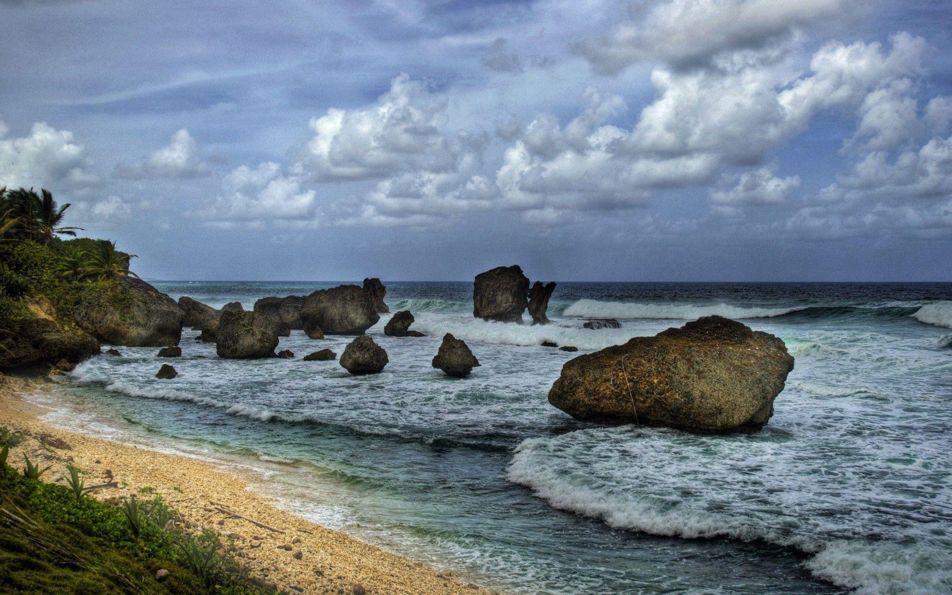 1920x1200 A Beach, Barbados