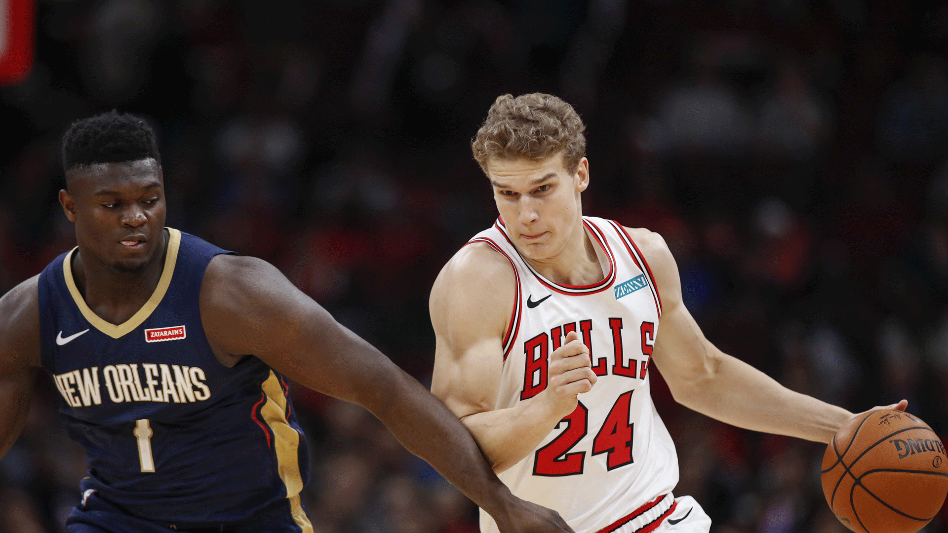 1920x1080 Watch Lauri Markkanen and Cristiano Felício brave a haunted house