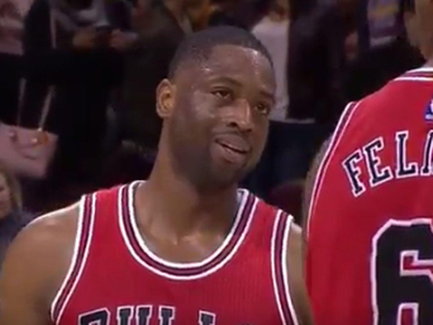 1400x1050 Dwyane Wade missed a triple double by 1 rebound because his