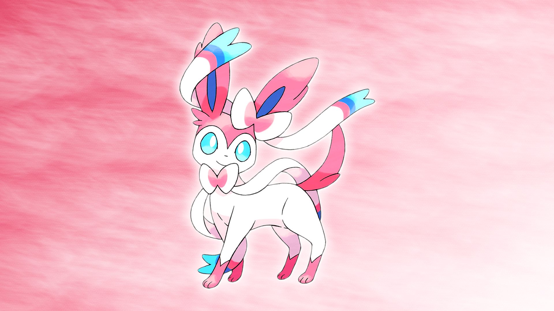 1920x1080 Cute Sylveon Wallpaper HD Resolution Sylveon Wallpaper