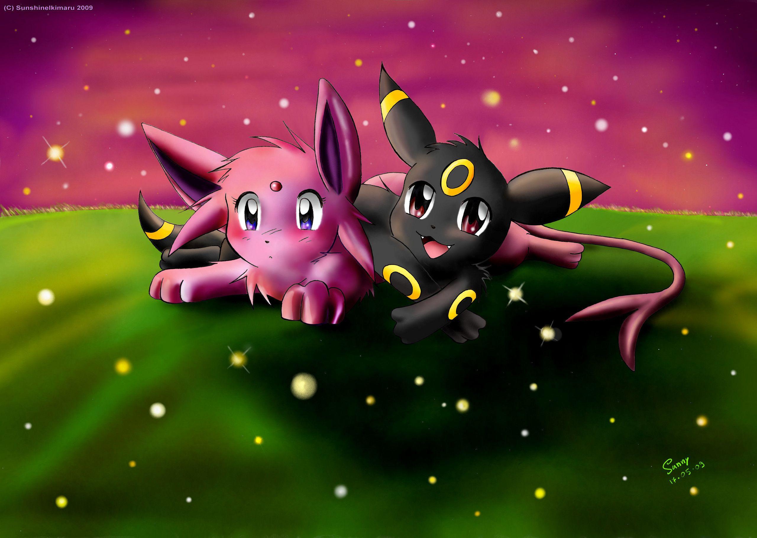 Cute Umbreon and Sylveon Wallpapers - Top Free Cute Umbreon and Sylveon ...