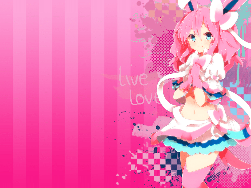 1024x768 Sylveon Wallpaper. Pokemon Sylveon