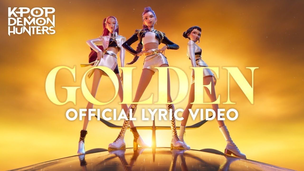 1280x720 “Golden” Official Lyric Video. KPop Demon Hunters