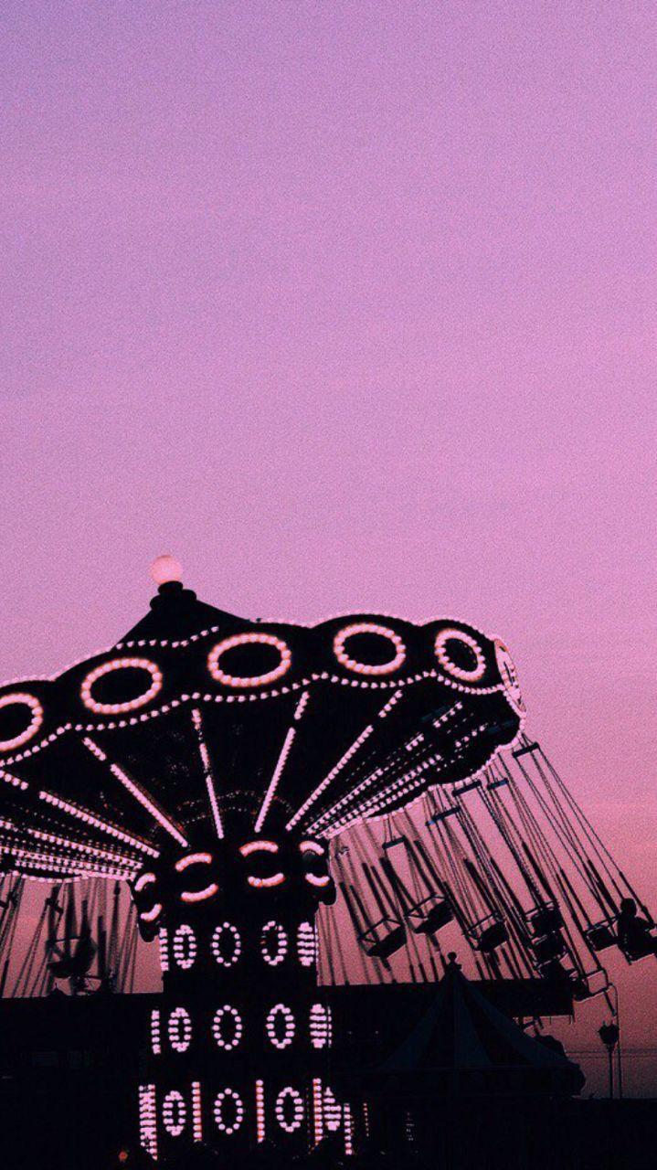 719x1280 hình nền iphone thẩm mỹ tumblr màu hồng bầu trời phiêu lưu công viên cưỡi ngựa