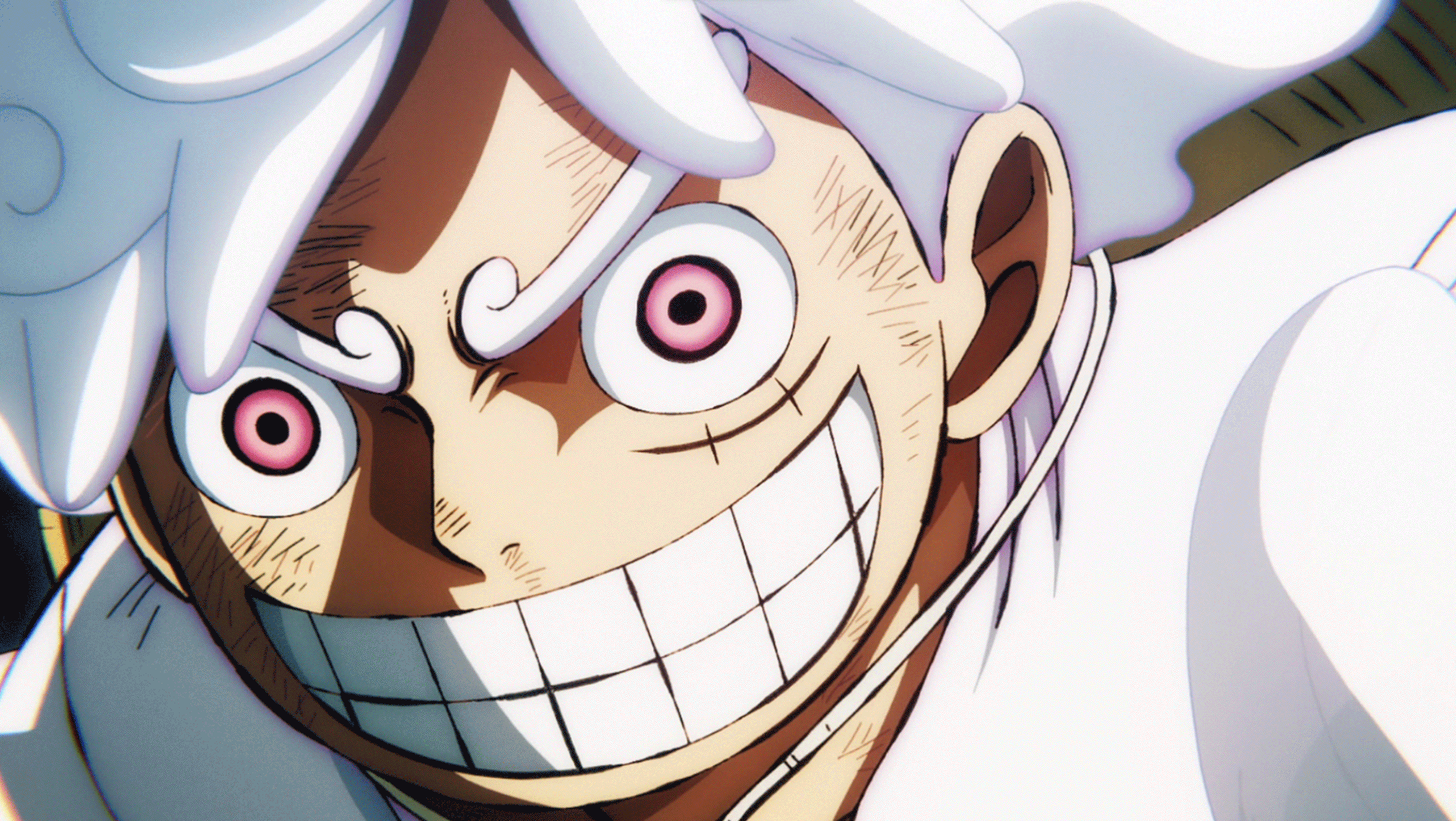 1920x1082 Exciting Gear 5 Luffy in Action Piece Animated GIF