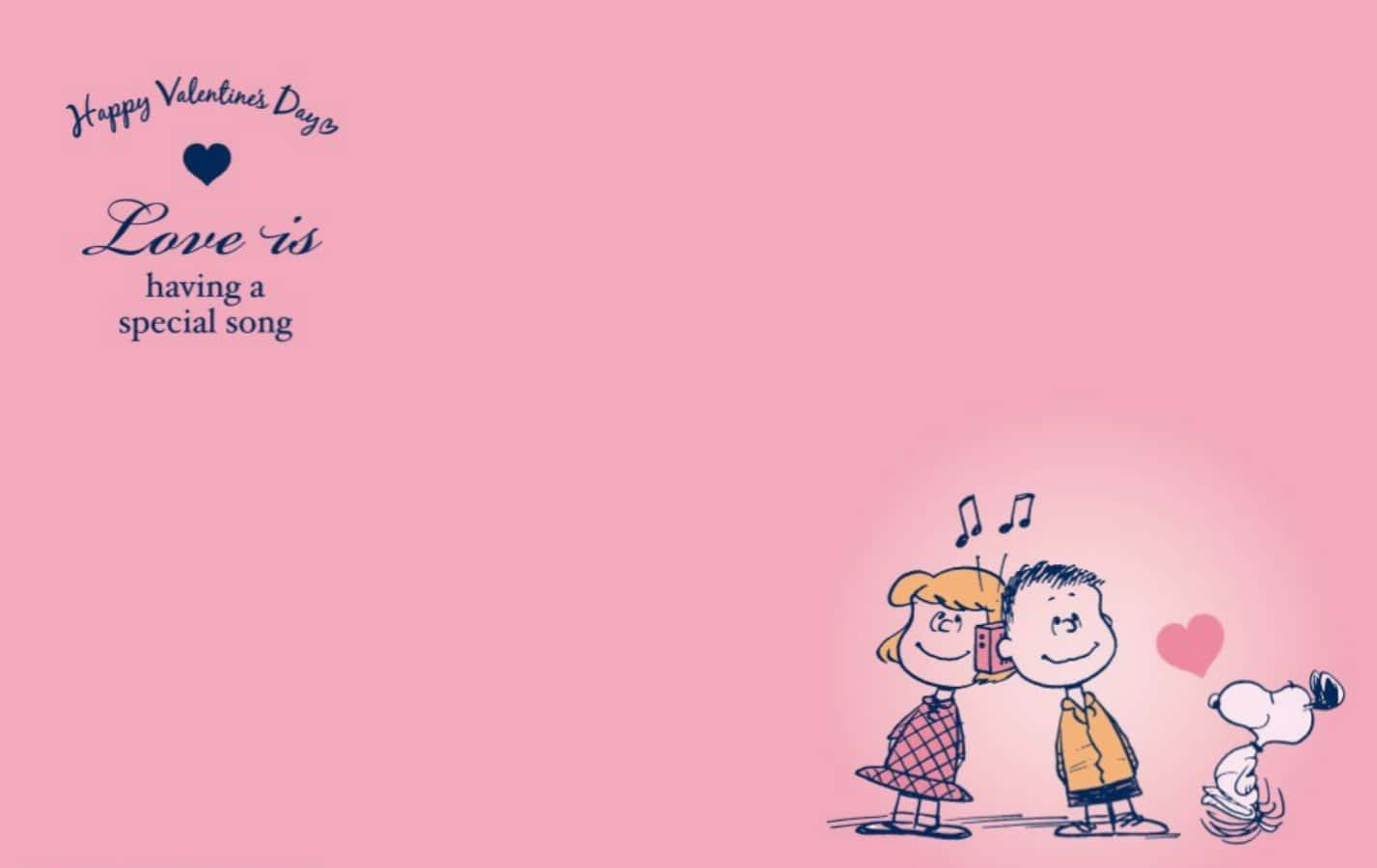1427x900 Download A Valentine's Day Surprise from Snoopy Wallpaper