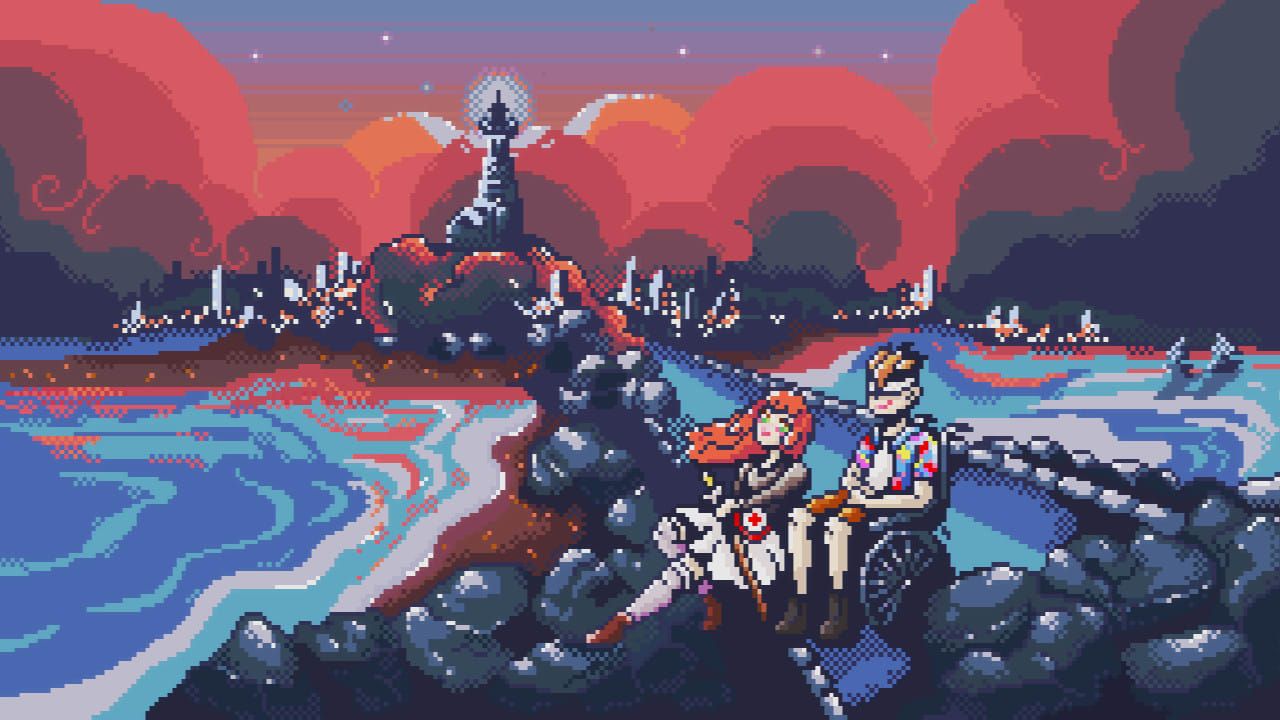 1280x720 Create lofi aesthetic pixel art illustration
