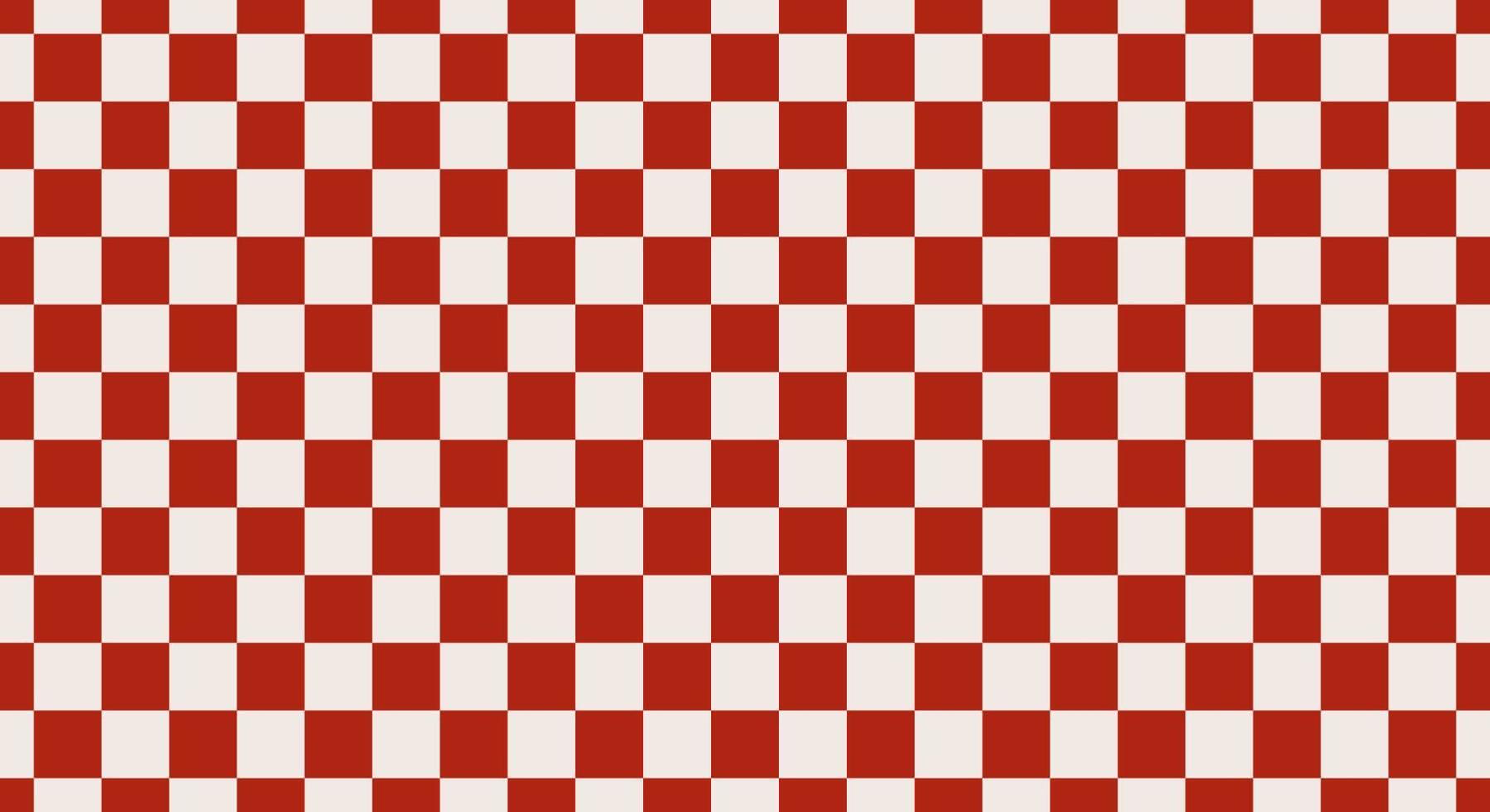 1797x980 Repetitive square seamless pattern like a chessboard, contrasting colors. In Japanese culture it is called the Ichimatsu Motif. Geometric rectangle background. Simple vector wallpaper, red and white