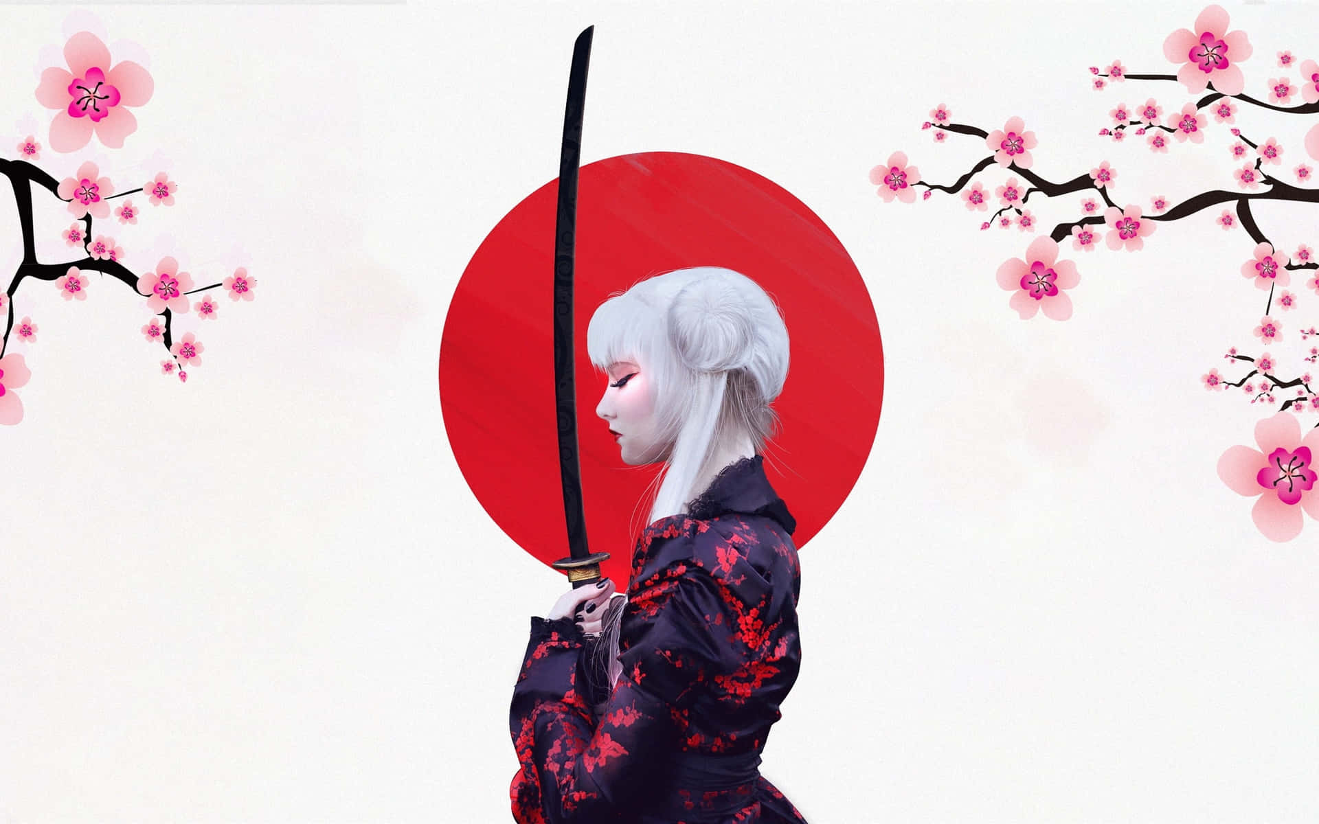 1920x1200 Japanese White Aesthetic Wallpaper