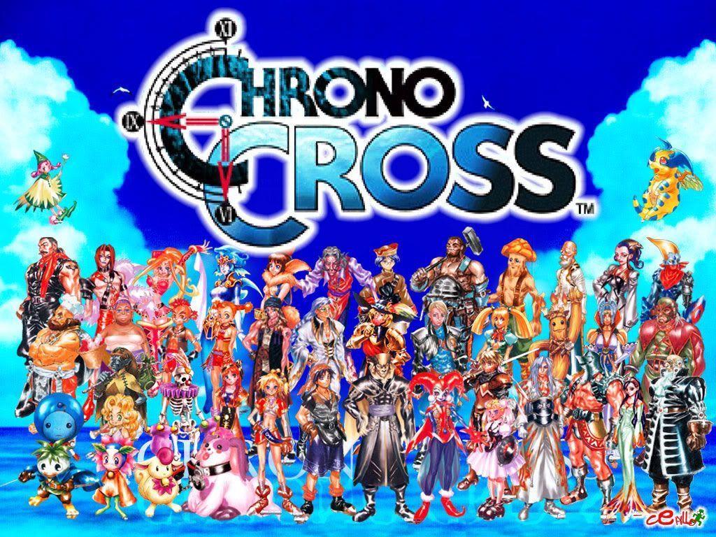 1024x768 The cast of Chrono Cross. Videojuegos, Juego de rol, Rpg