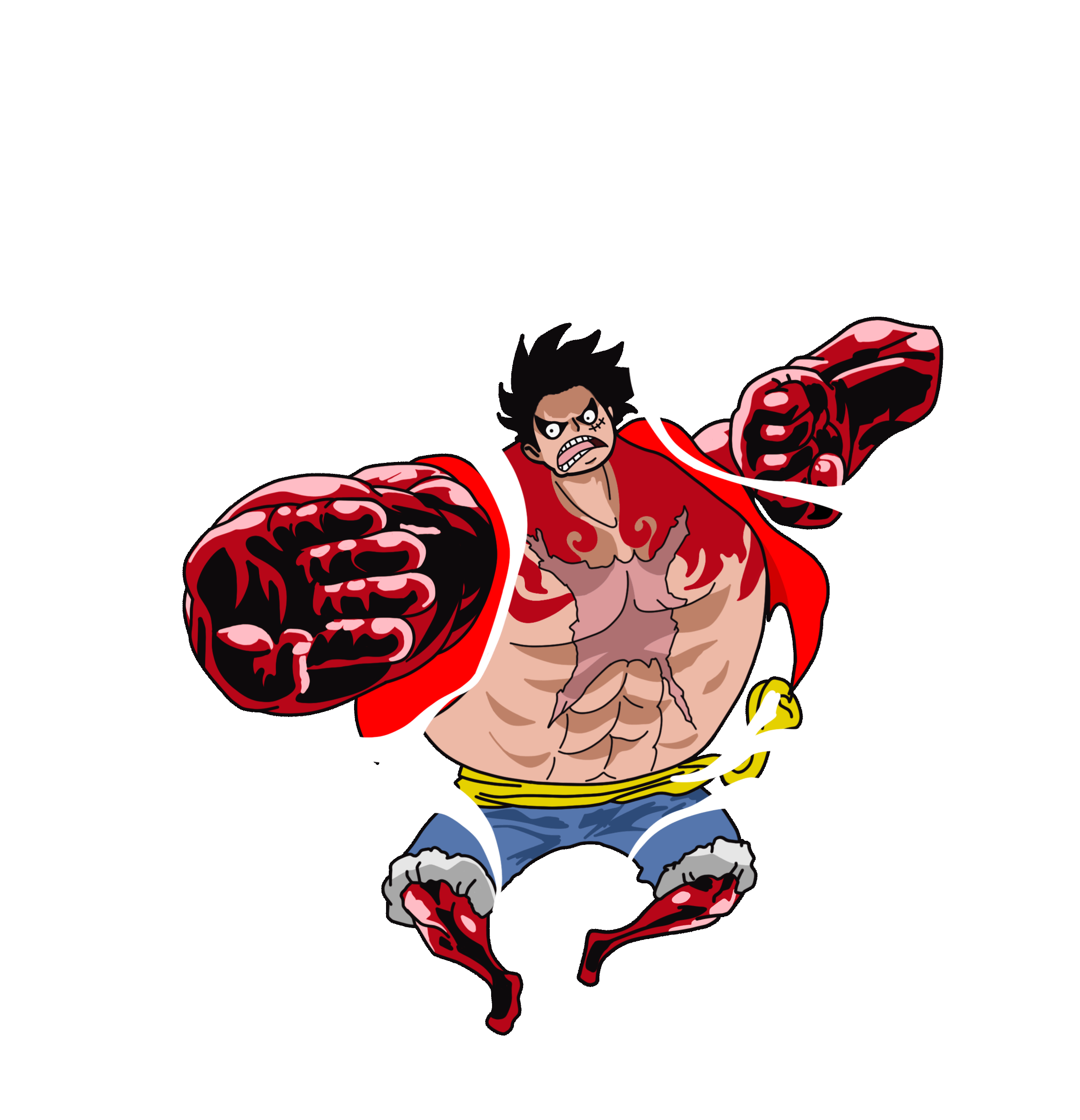 2364x2451 Some one piece animations I recently did :)