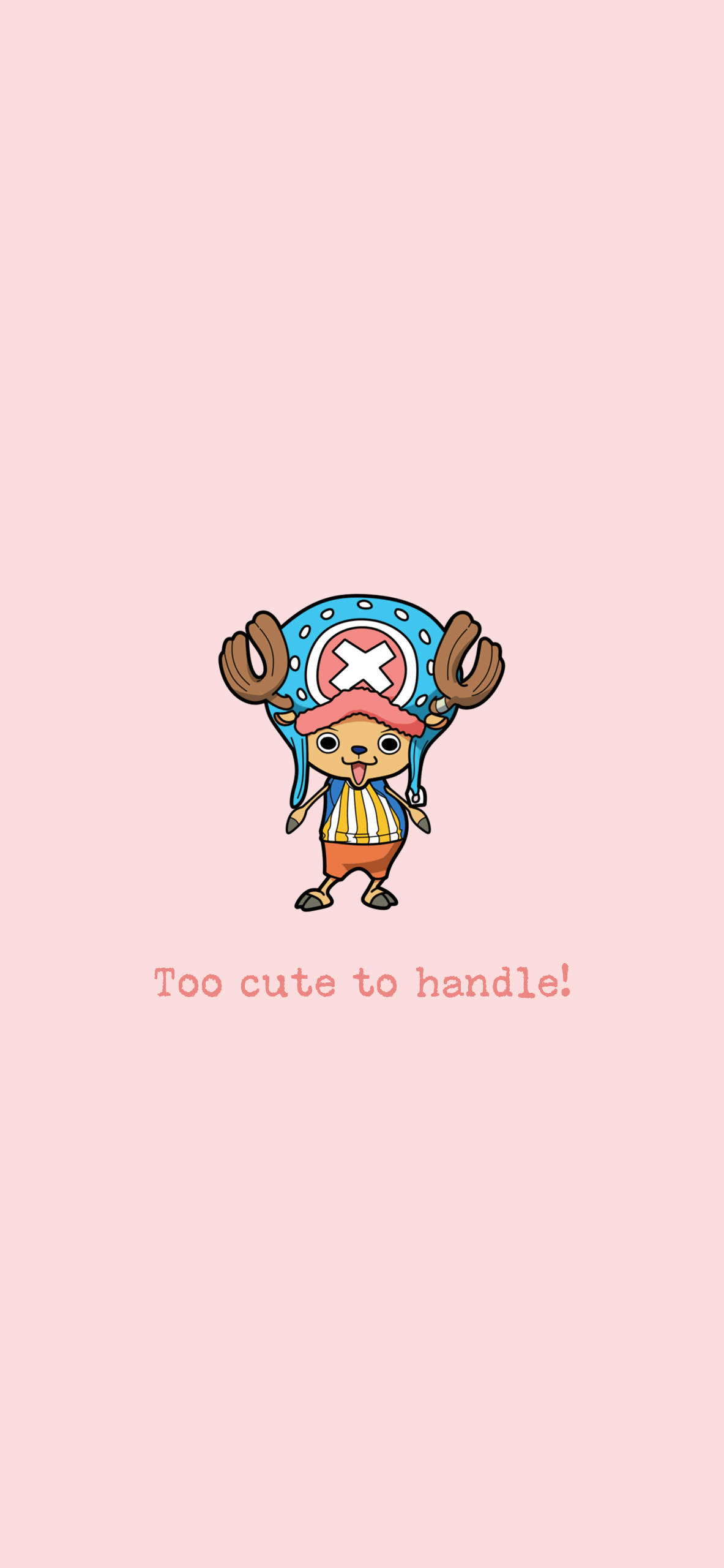1183x2560 Tony Tony Chopper Too Cute to Handle GIF Wallpaper